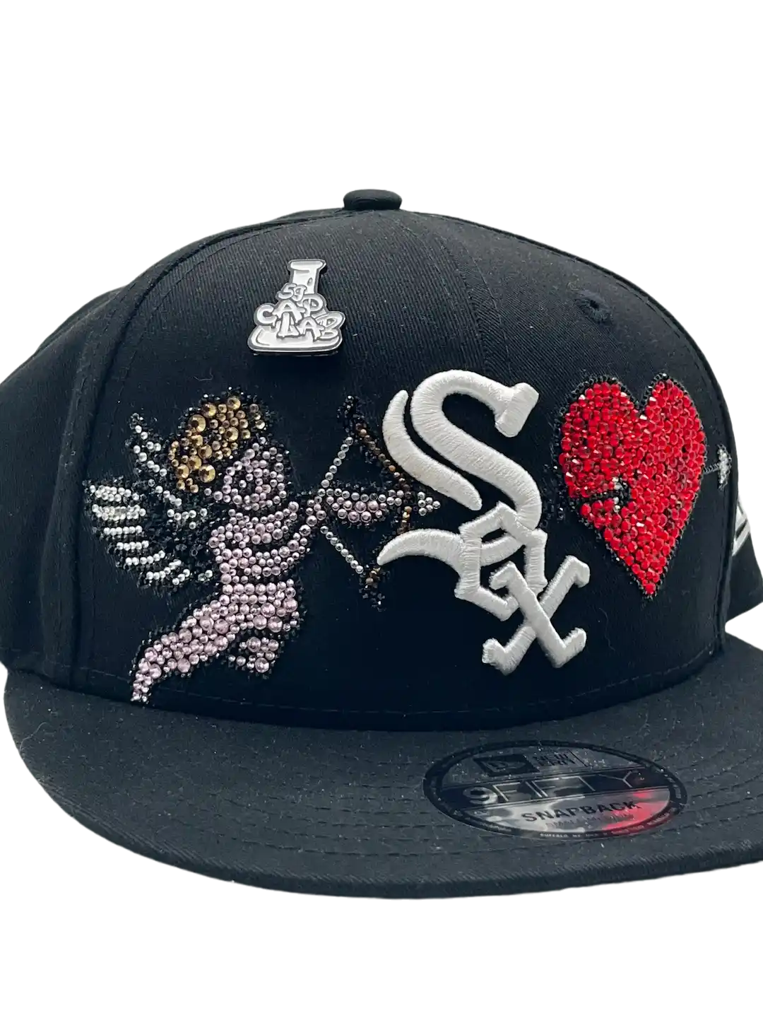 SOX Black Snapback "Cupid"