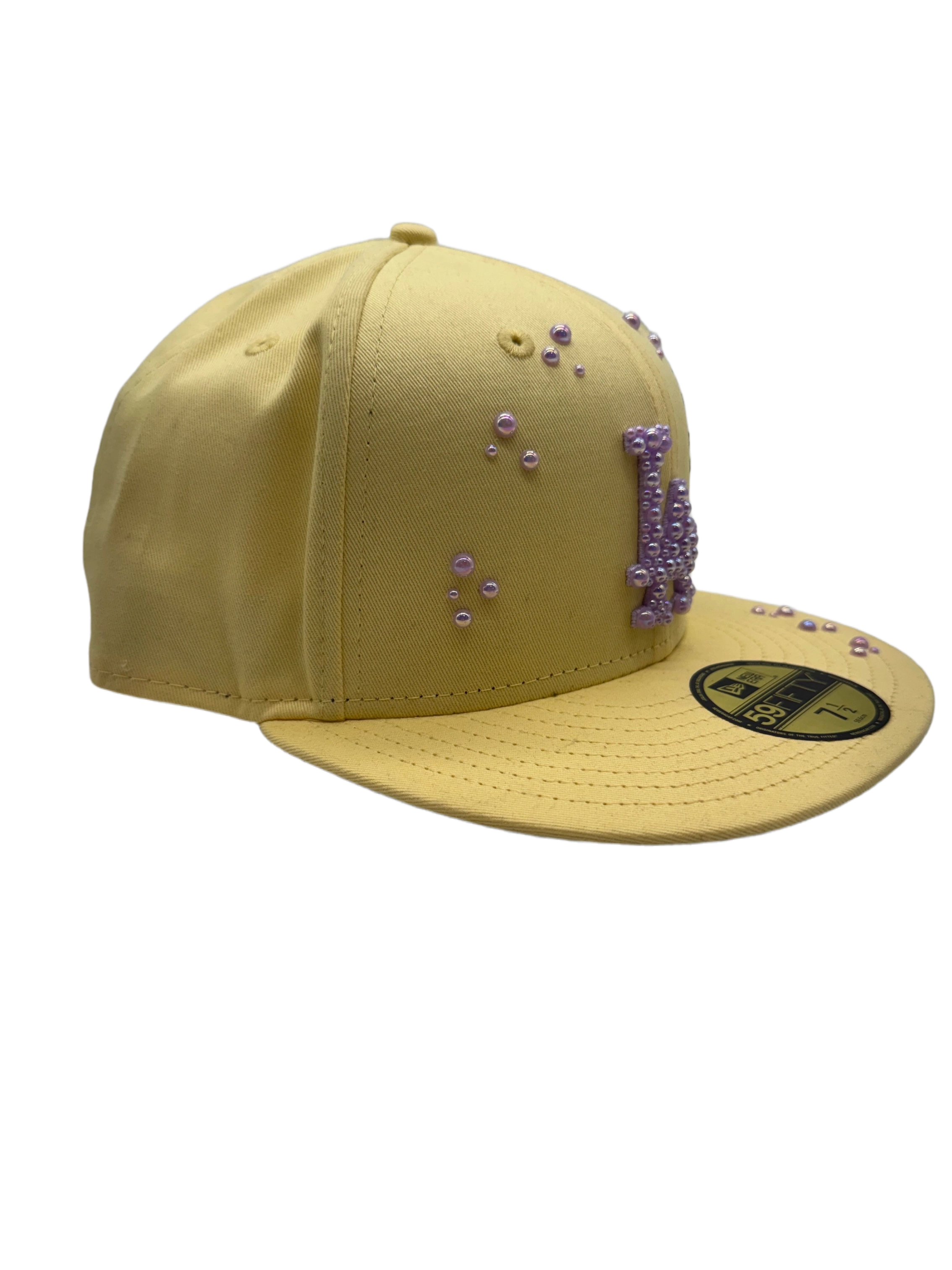 Los Angeles Yellow Fitted "Amethyst"