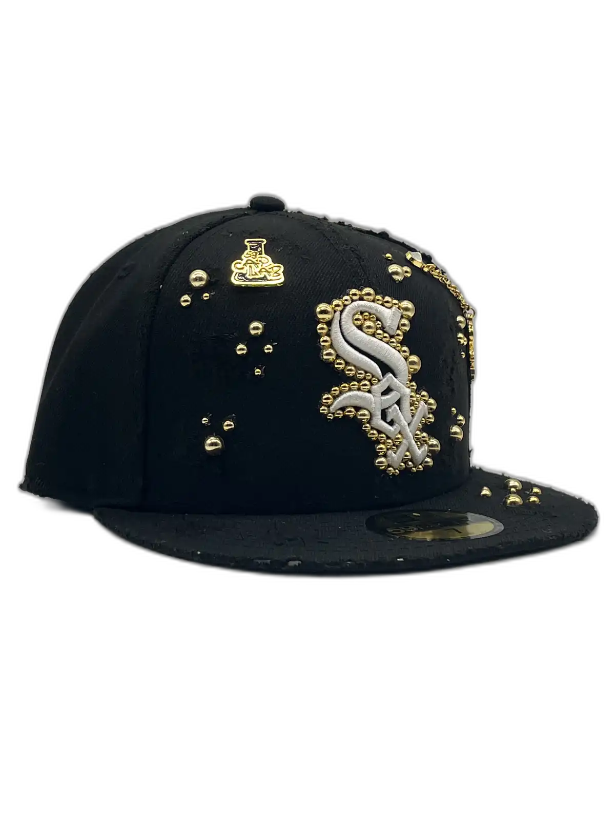 SOX Black Fitted “Golden Pearls”