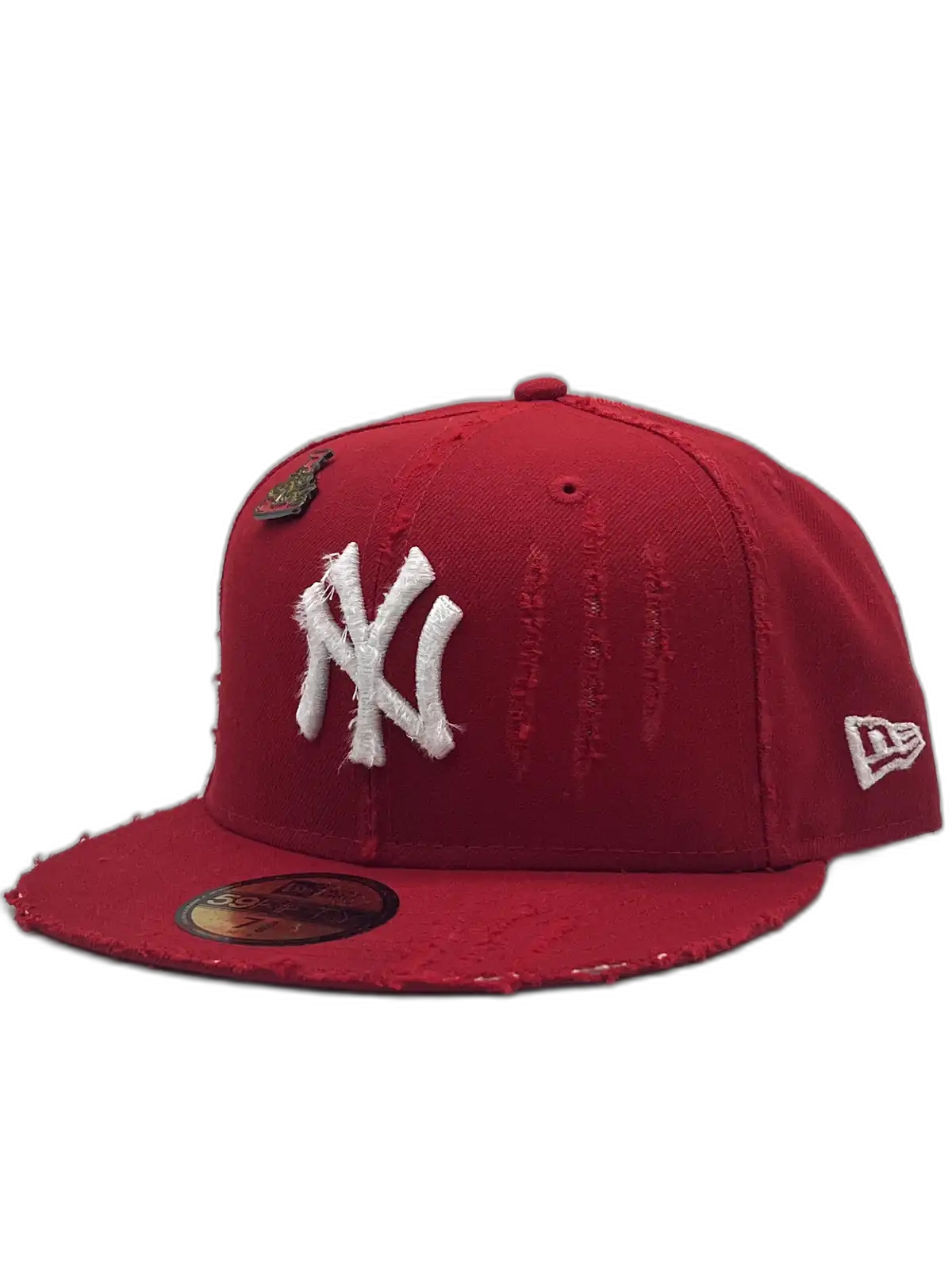 New York Red Fitted Scratched