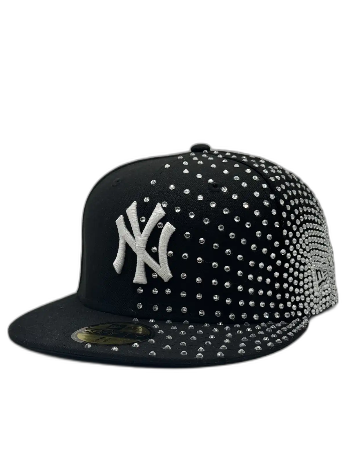 New York Black Fitted “GEM RAIN”