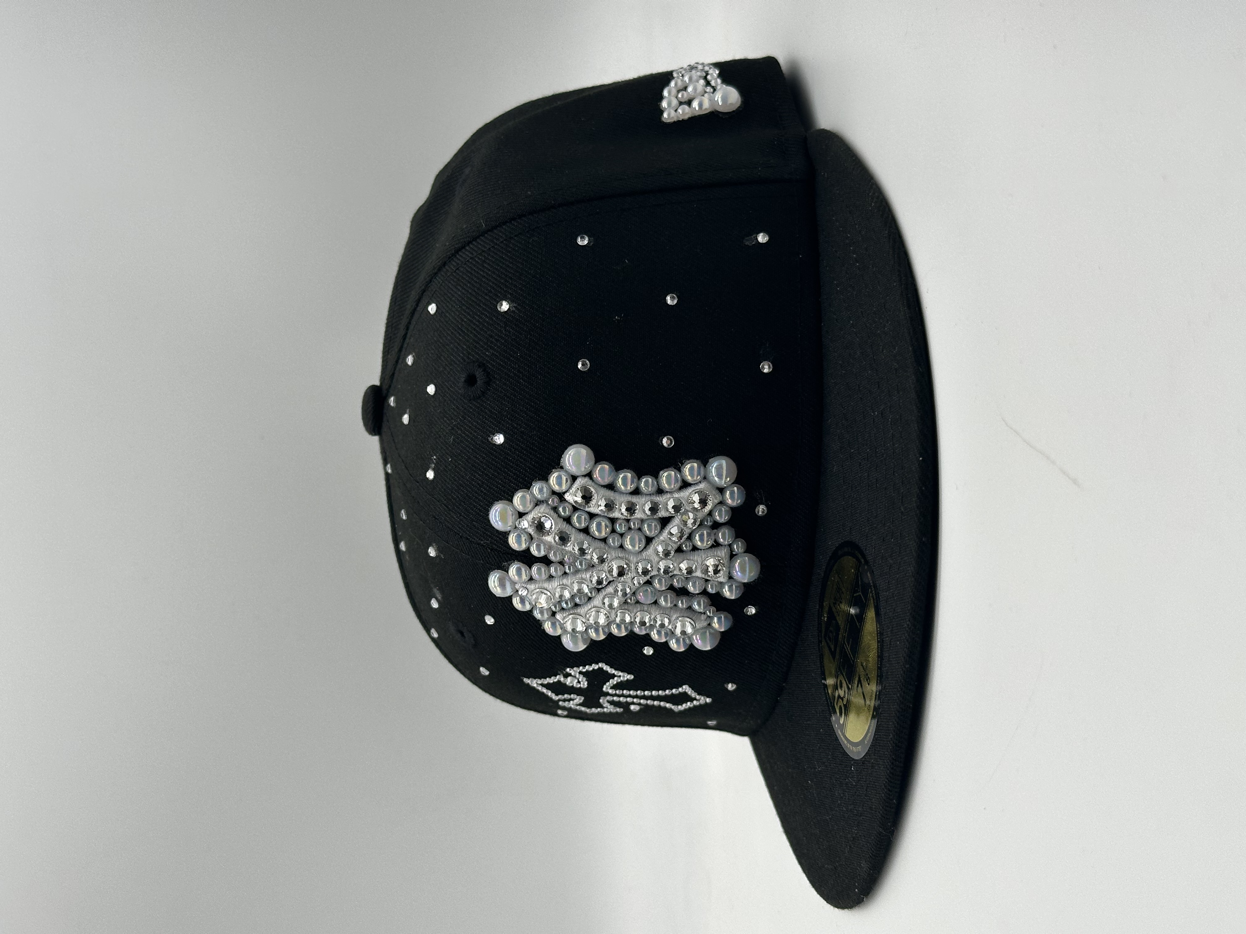 New York Black Fitted “DIAMOND CROSS COMBO”