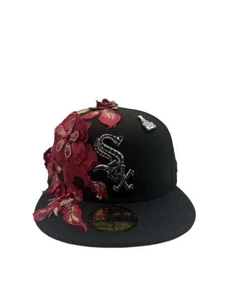 SOX Black Fitted "Floreal Passion"