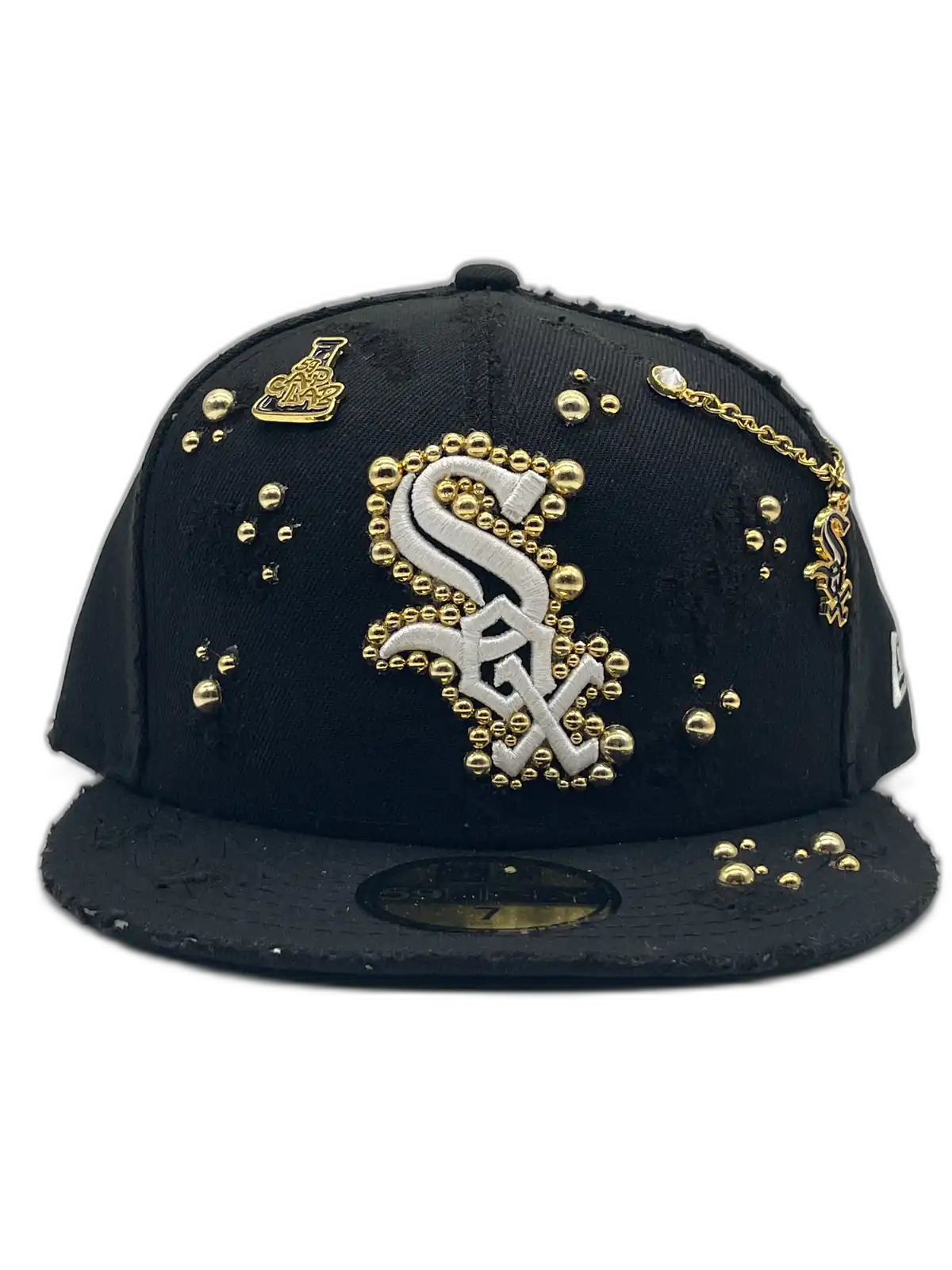 SOX Black Fitted “Golden Pearls”