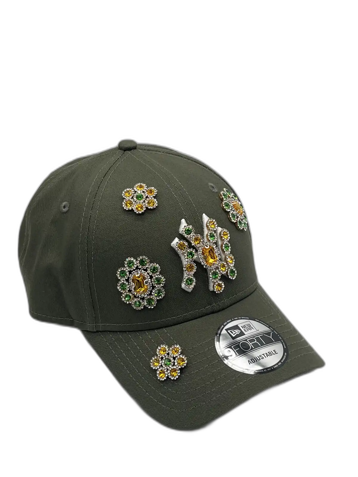 New York Green Curved "Sunflower"