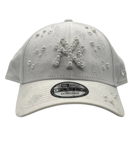 New York White Curved "White Pearls"