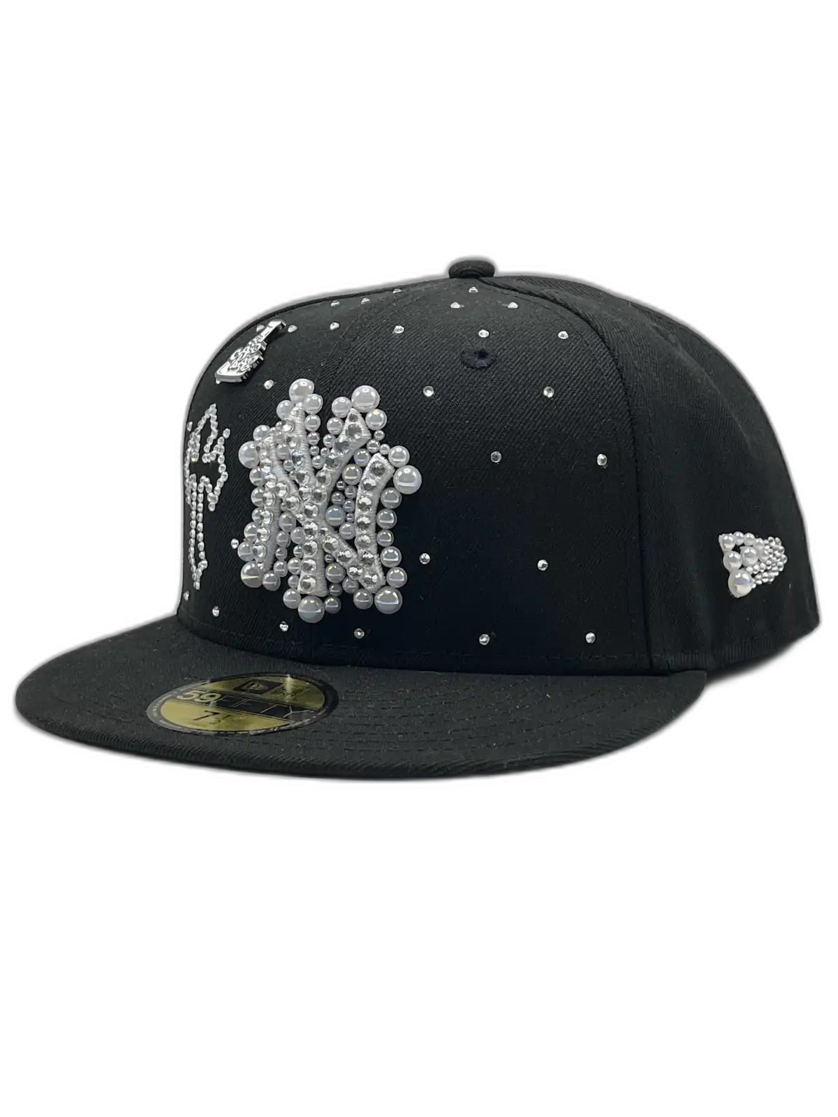 New York Black Fitted “Diamond Cross Combo”
