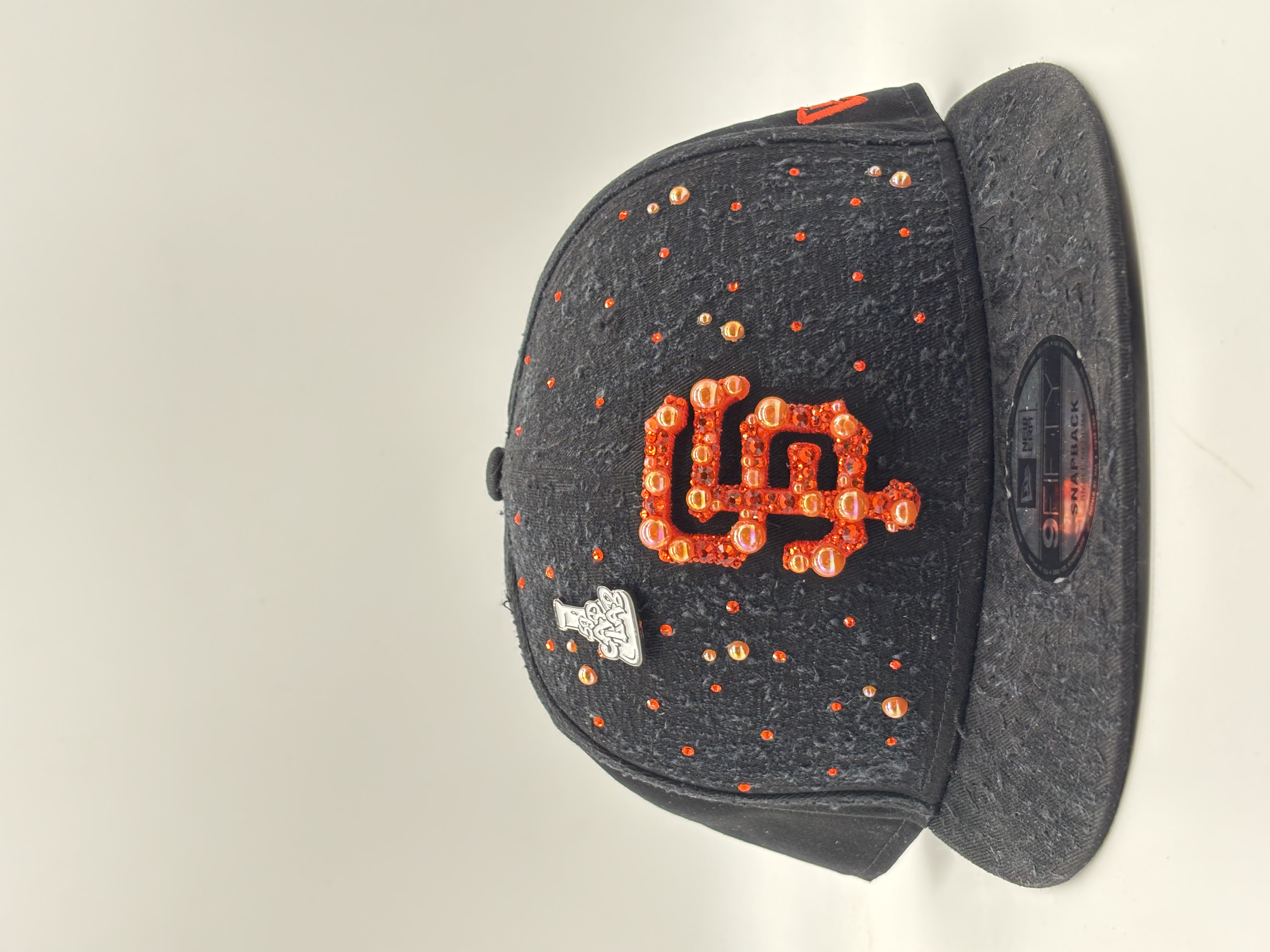 San Diego Padres Black&Orange Snapback "DISTRESSED EXTREME"