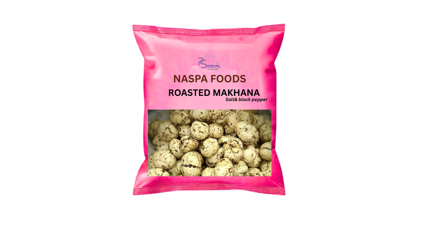 Roasted Makhana - Salt & Black Pepper