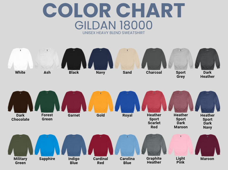Crewneck Sweatshirts - Bundle Pricing as Low as $22.99/sweatshirt (and free shipping on all bundle orders)