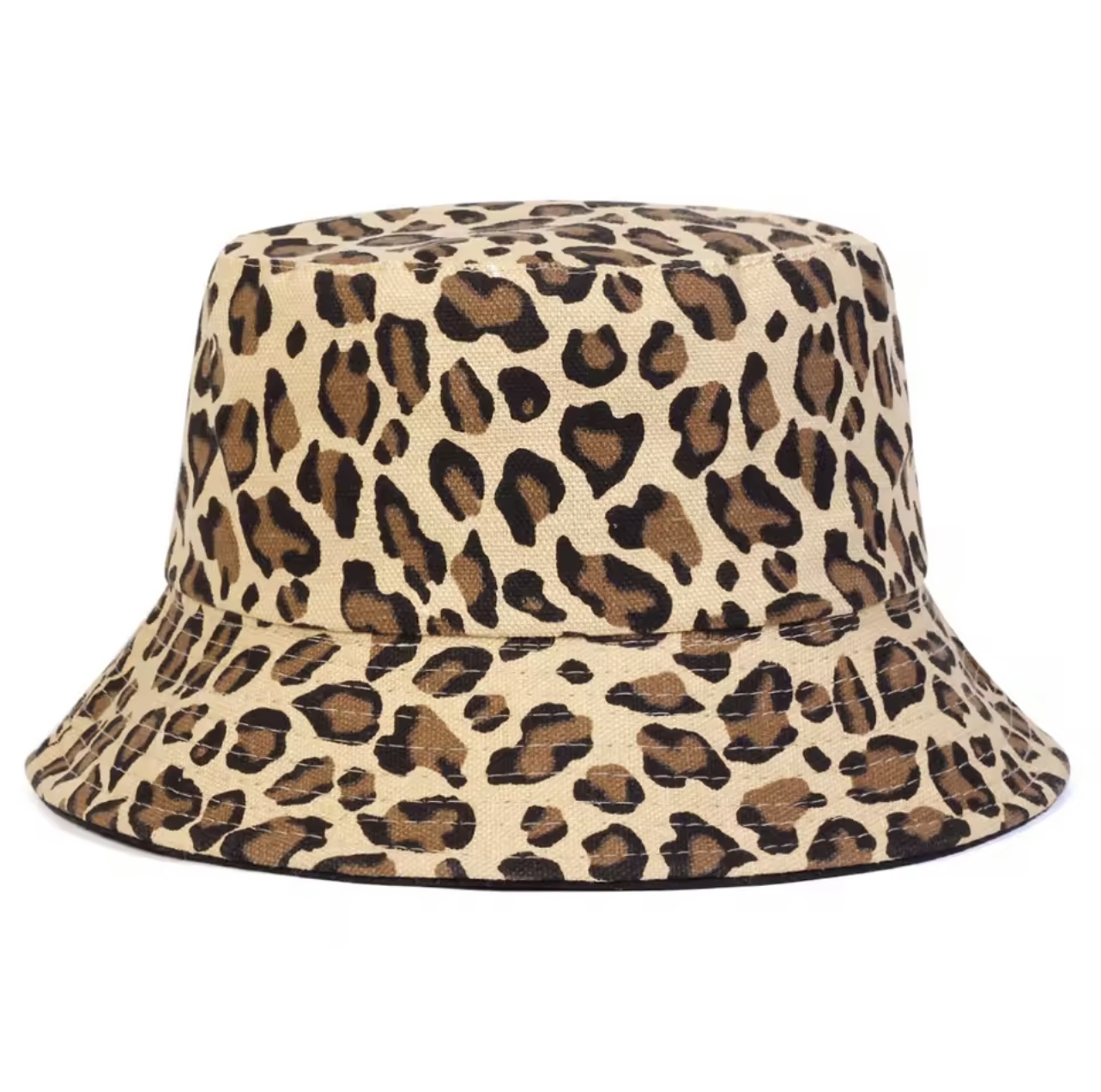 Leopard Print Bucket Hat