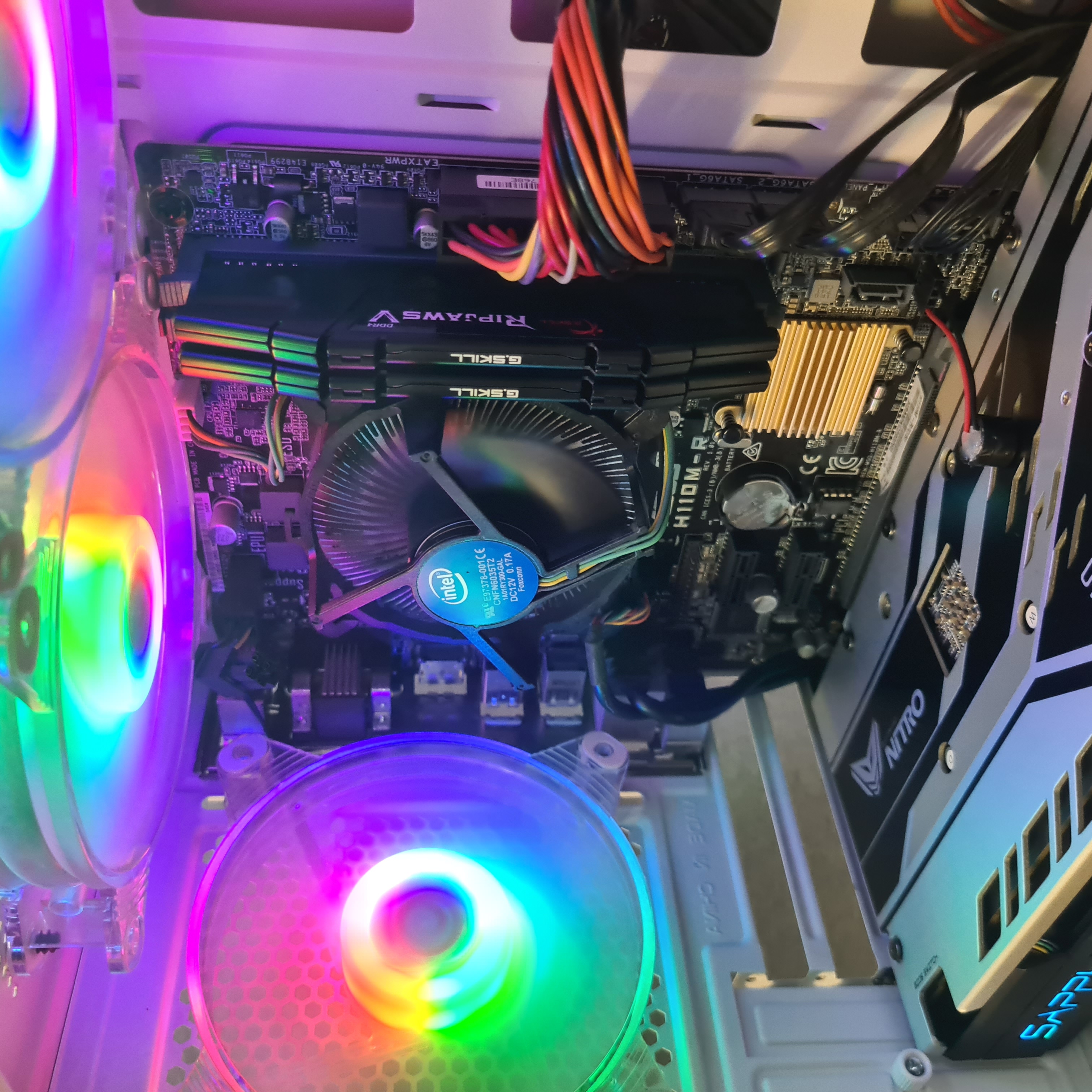 Budget gaming računar Intel i7-6700K, 16gb ddr4 ram, 256ssd+500hdd, RX580 8gb graf. 600w Psu