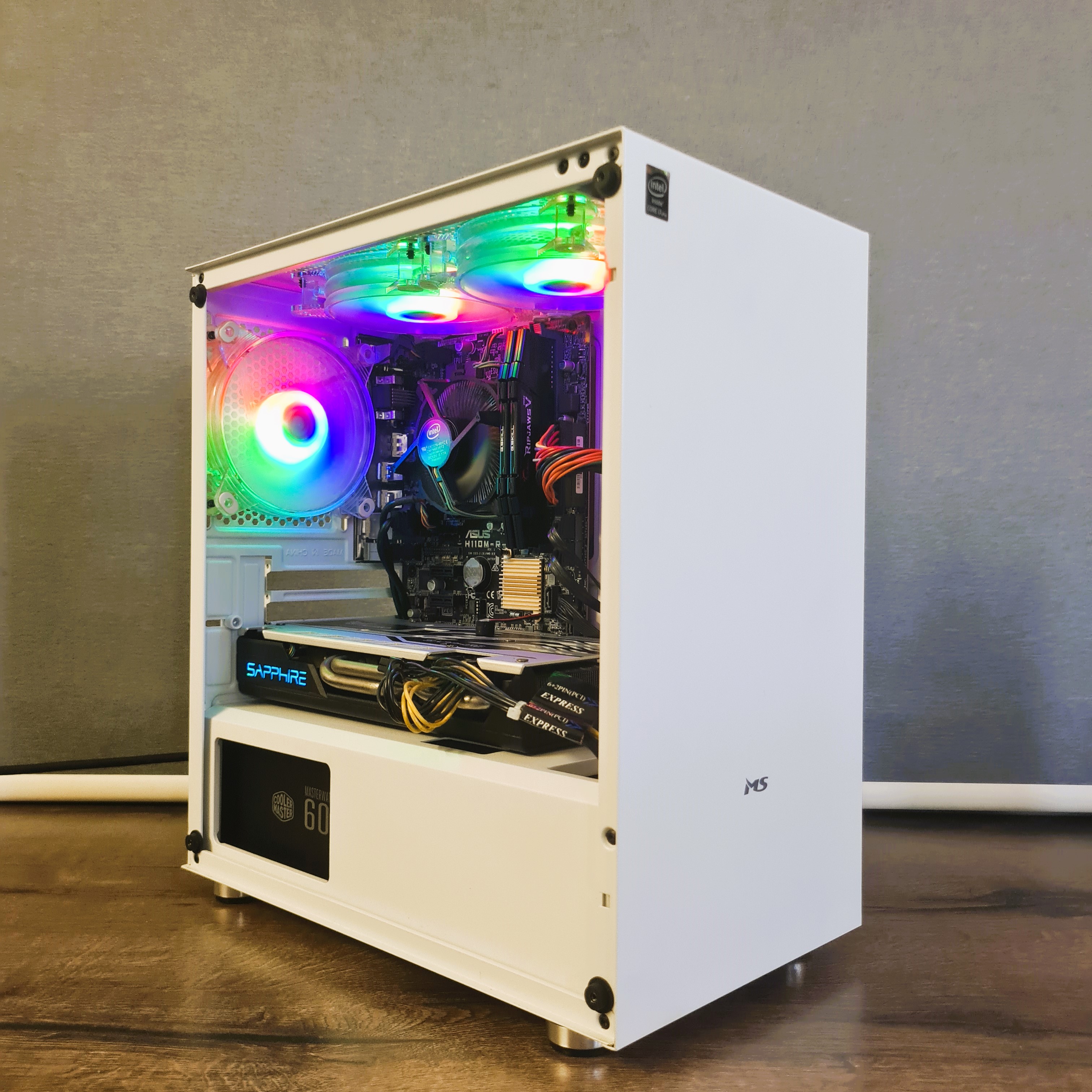 Budget gaming računar Intel i7-6700K, 16gb ddr4 ram, 256ssd+500hdd, RX580 8gb graf. 600w Psu