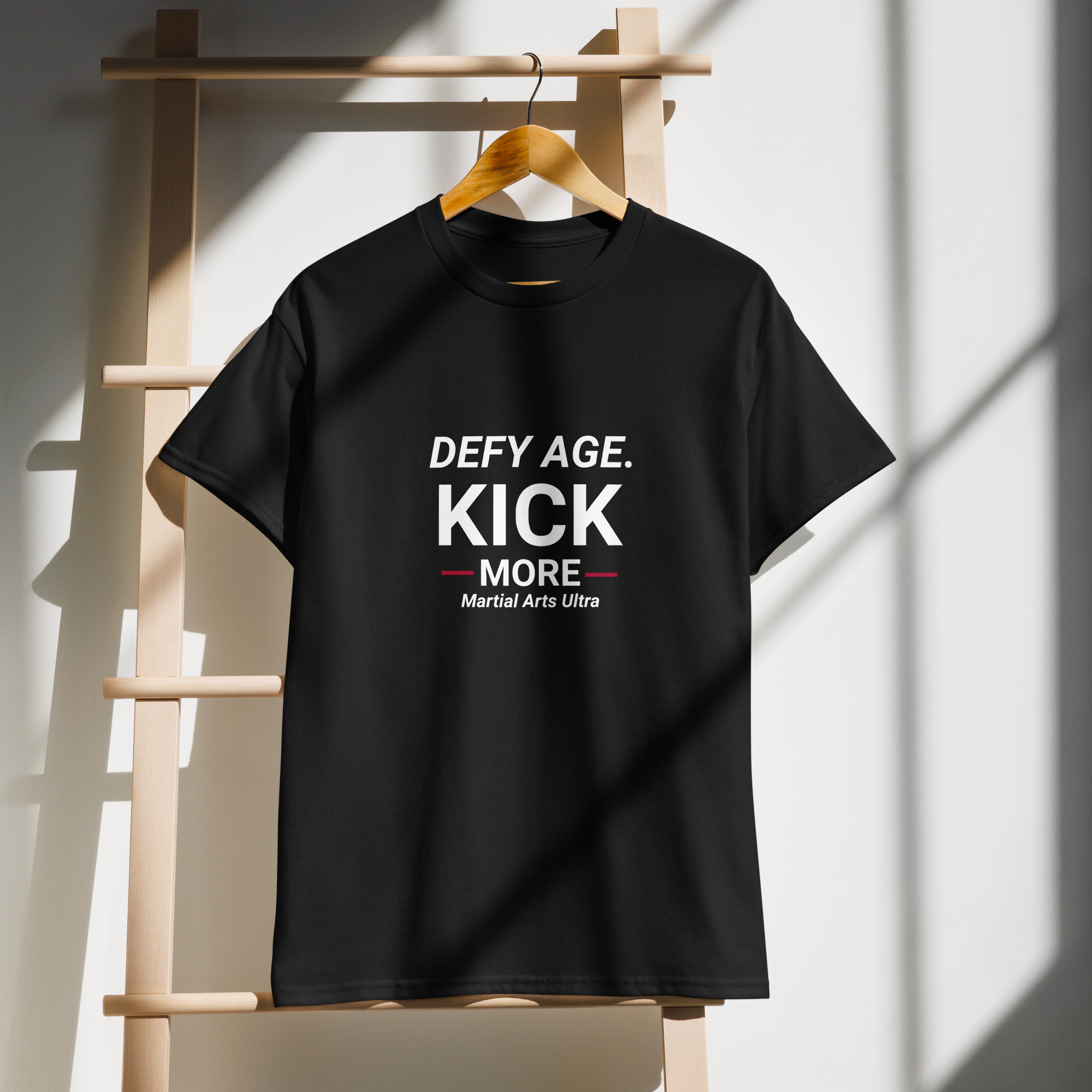 Age is just a number. Defy it! Be a Martial Arts Ultra. Unisex classic tee