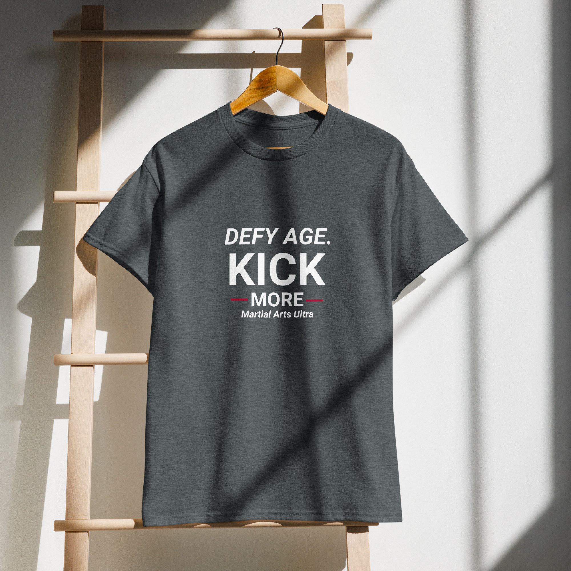 Age is just a number. Defy it! Be a Martial Arts Ultra.  Unisex classic tee