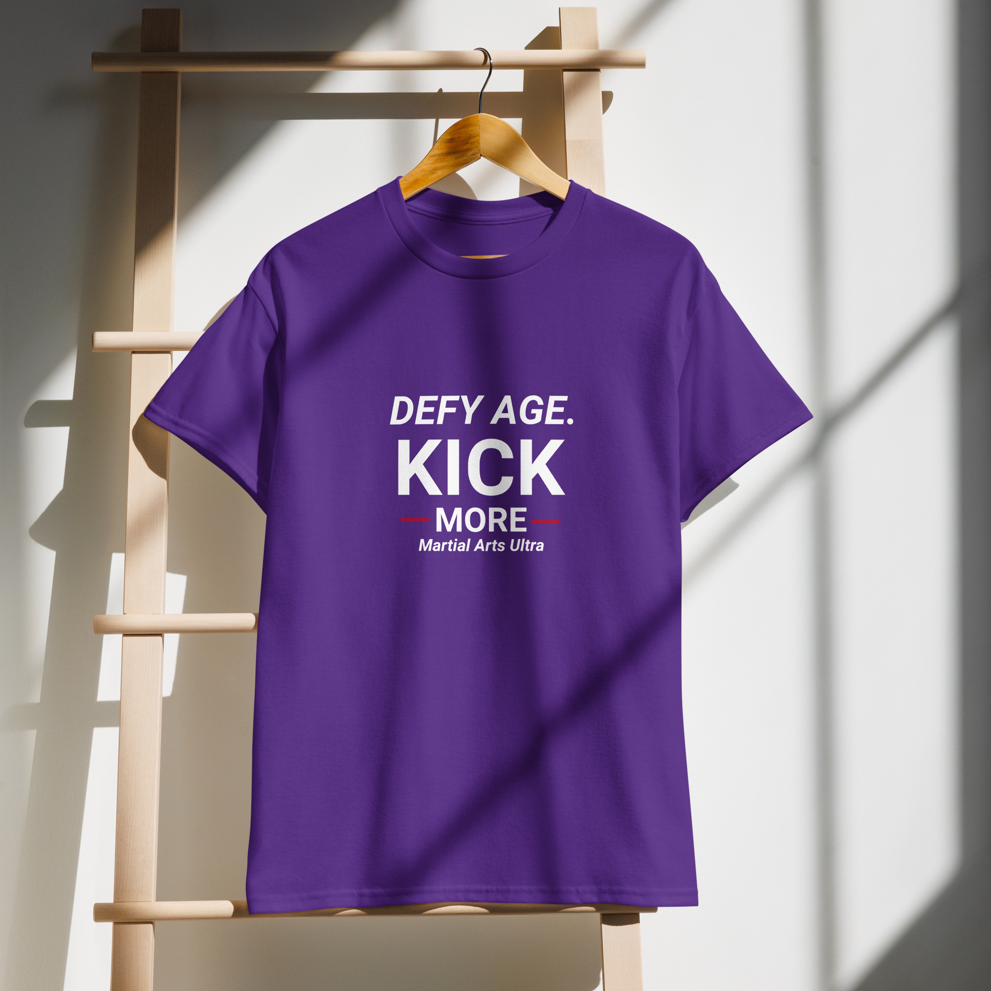 Age is just a number. Defy it! Be a Martial Arts Ultra.  Unisex classic tee