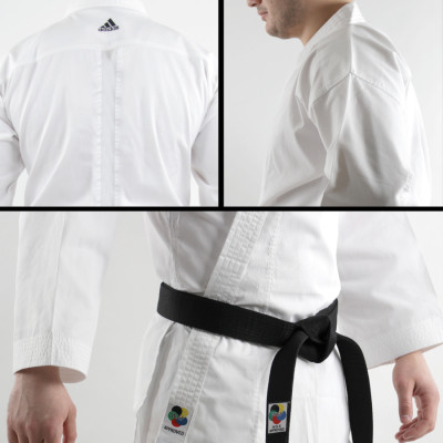 K220C WKF ADIDAS CLUB TRAINING GI KARATE UNIFORM
