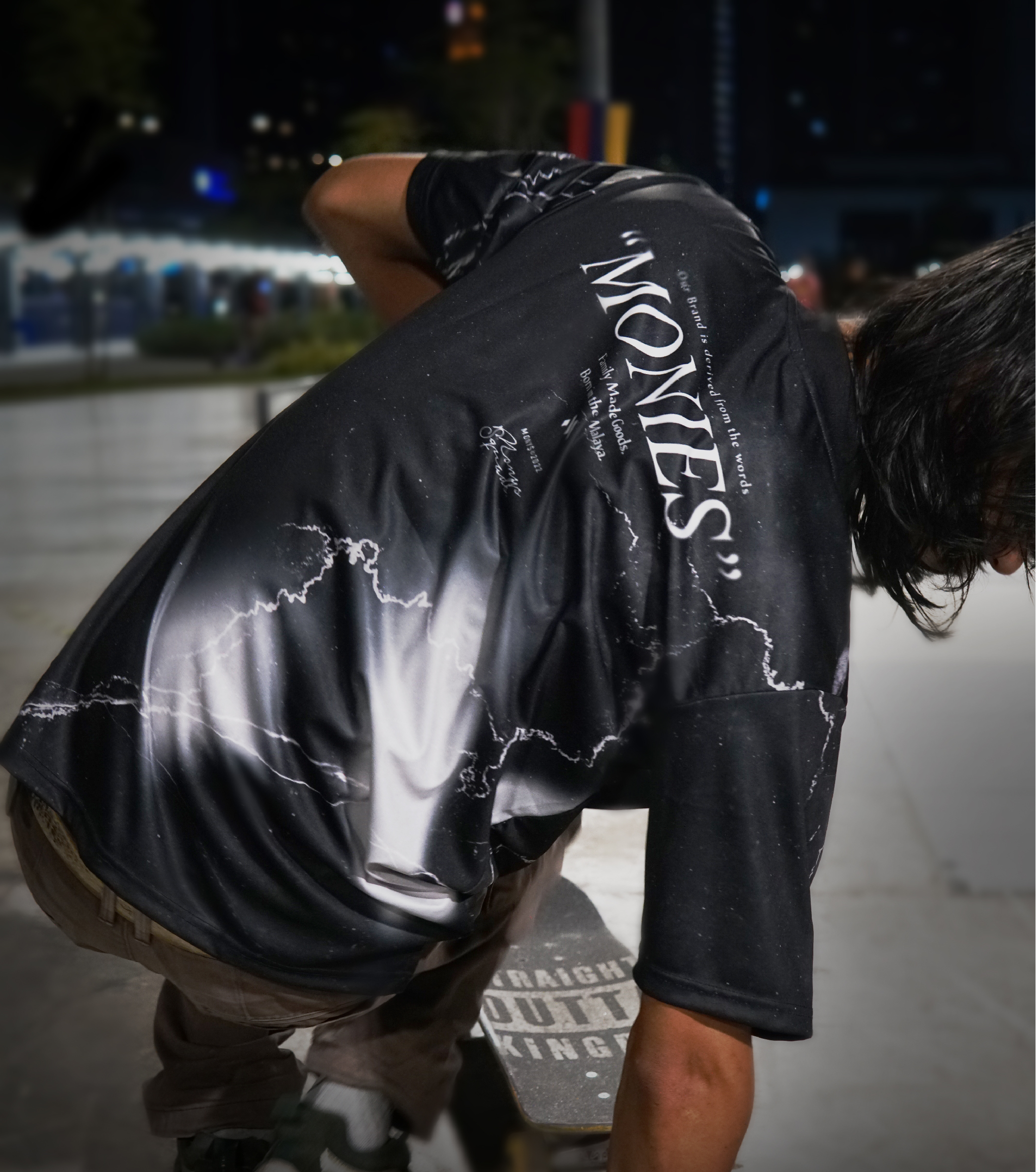 NYC : Black Marble Jersey