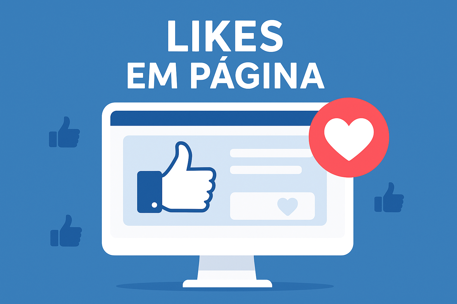 LIKES EM PÁGINA         