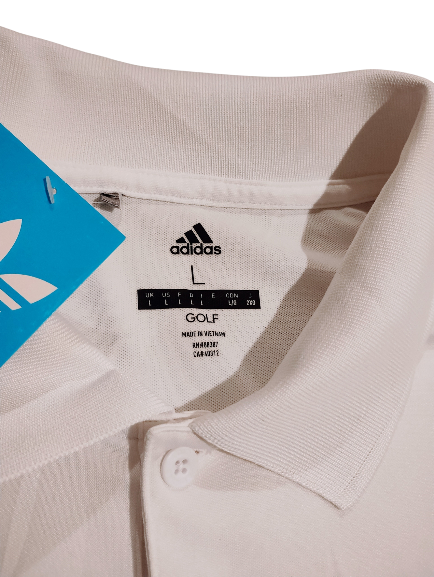 Playera polo hombre ADIDAS GOLF T-L