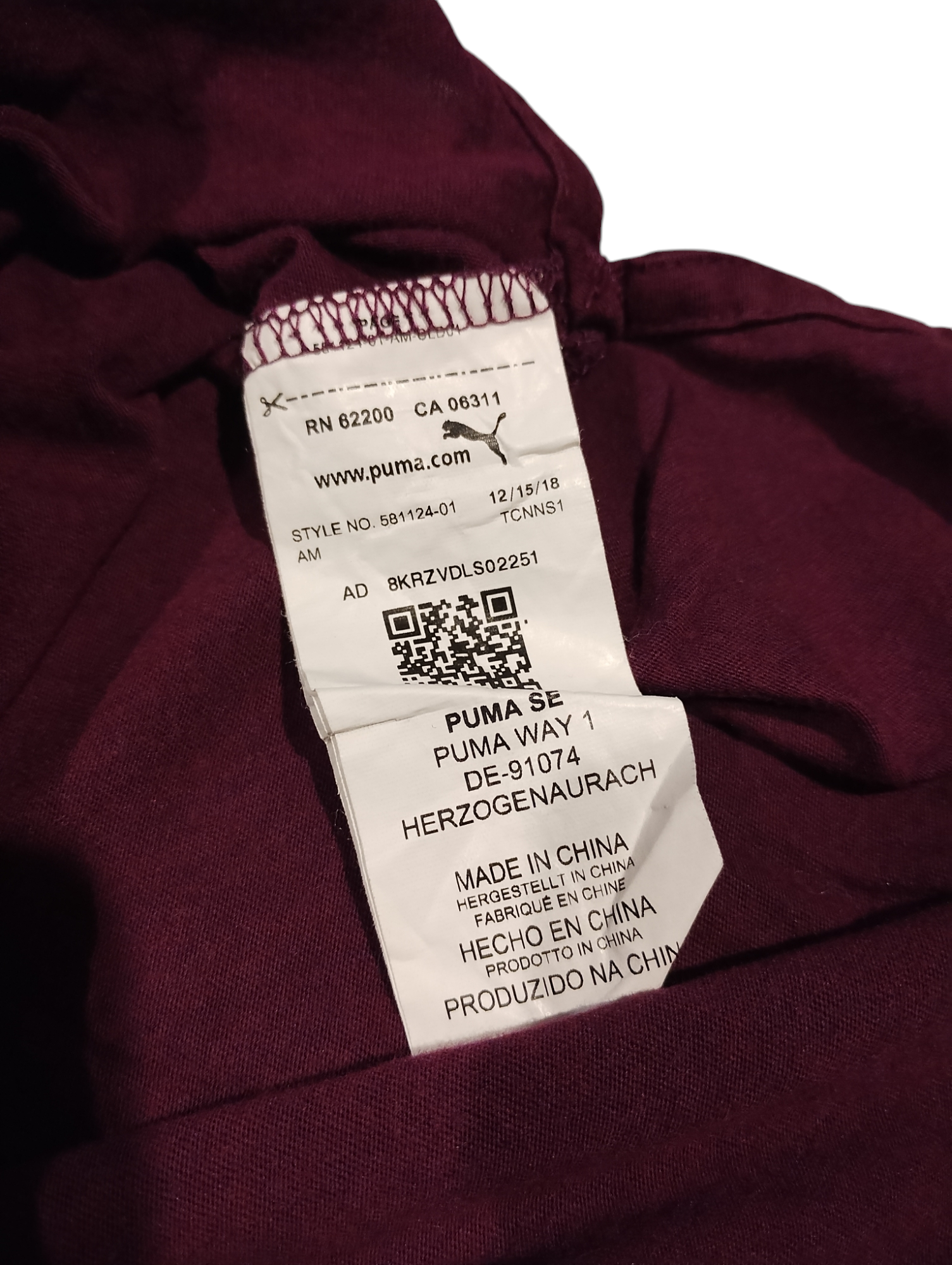 Sudadera Crop Top mujer PUMA T-XL