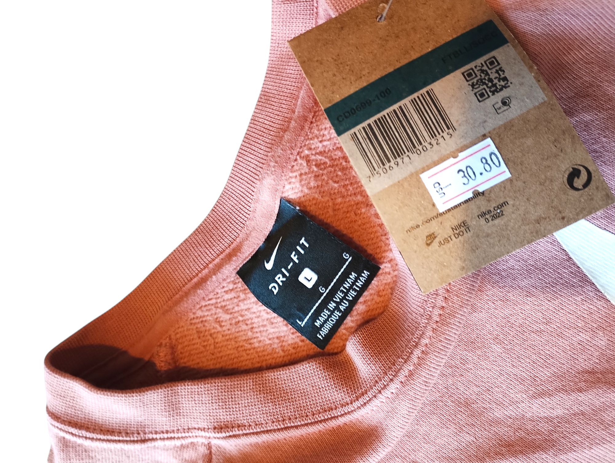 Sudadera Crop Top mujer NIKE T-L