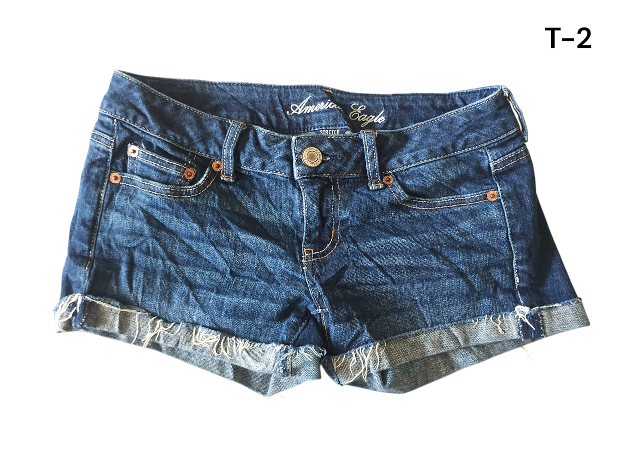 Short mezclilla mujer AMERICAN EAGLE T-2