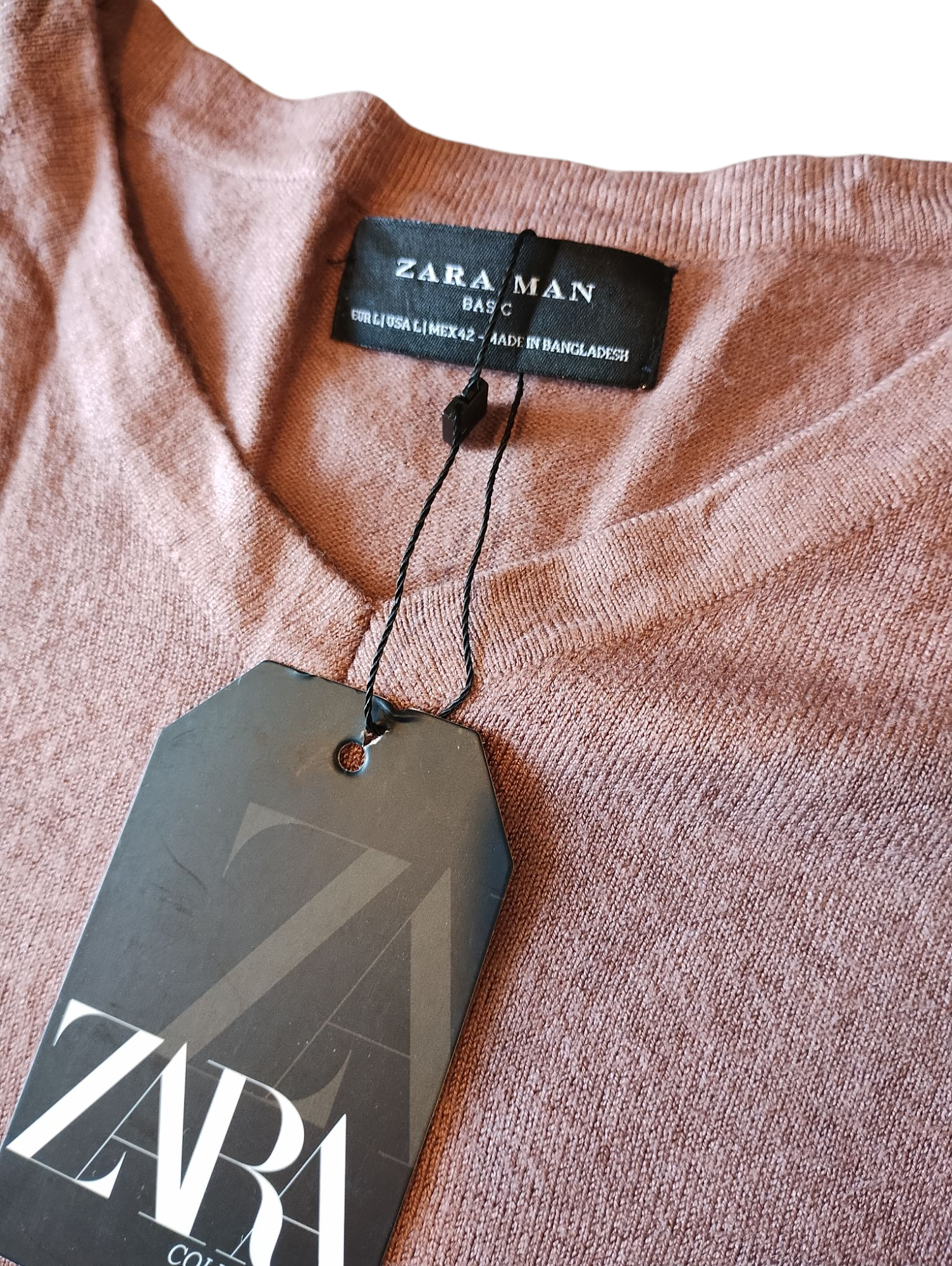 Suéter Casual hombre ZARA T-L