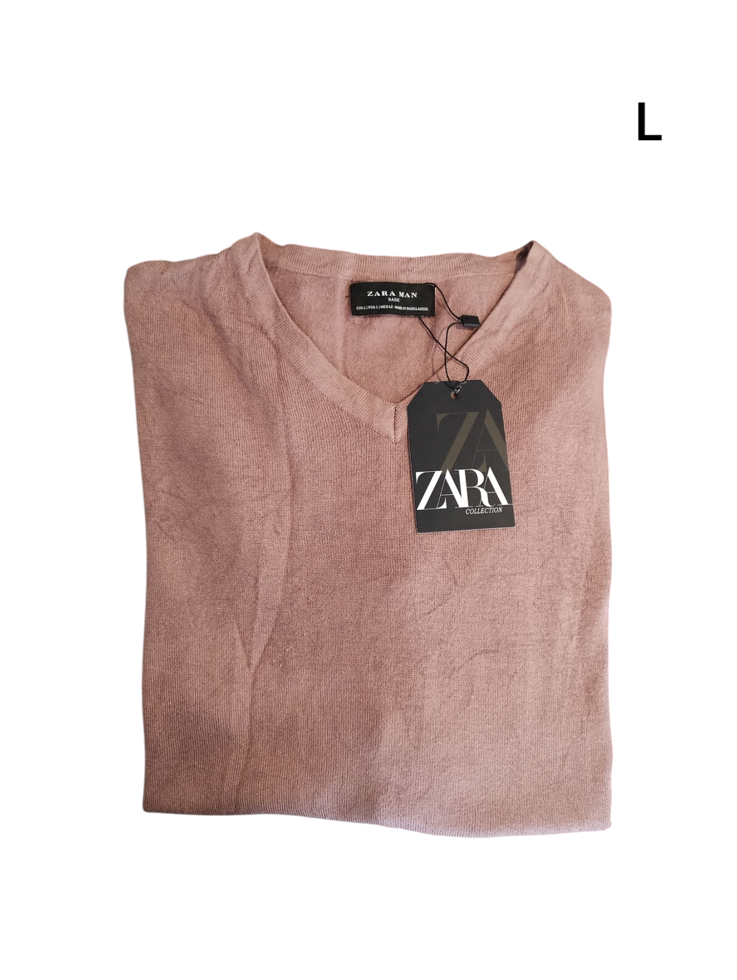 Suéter Casual hombre ZARA T-L