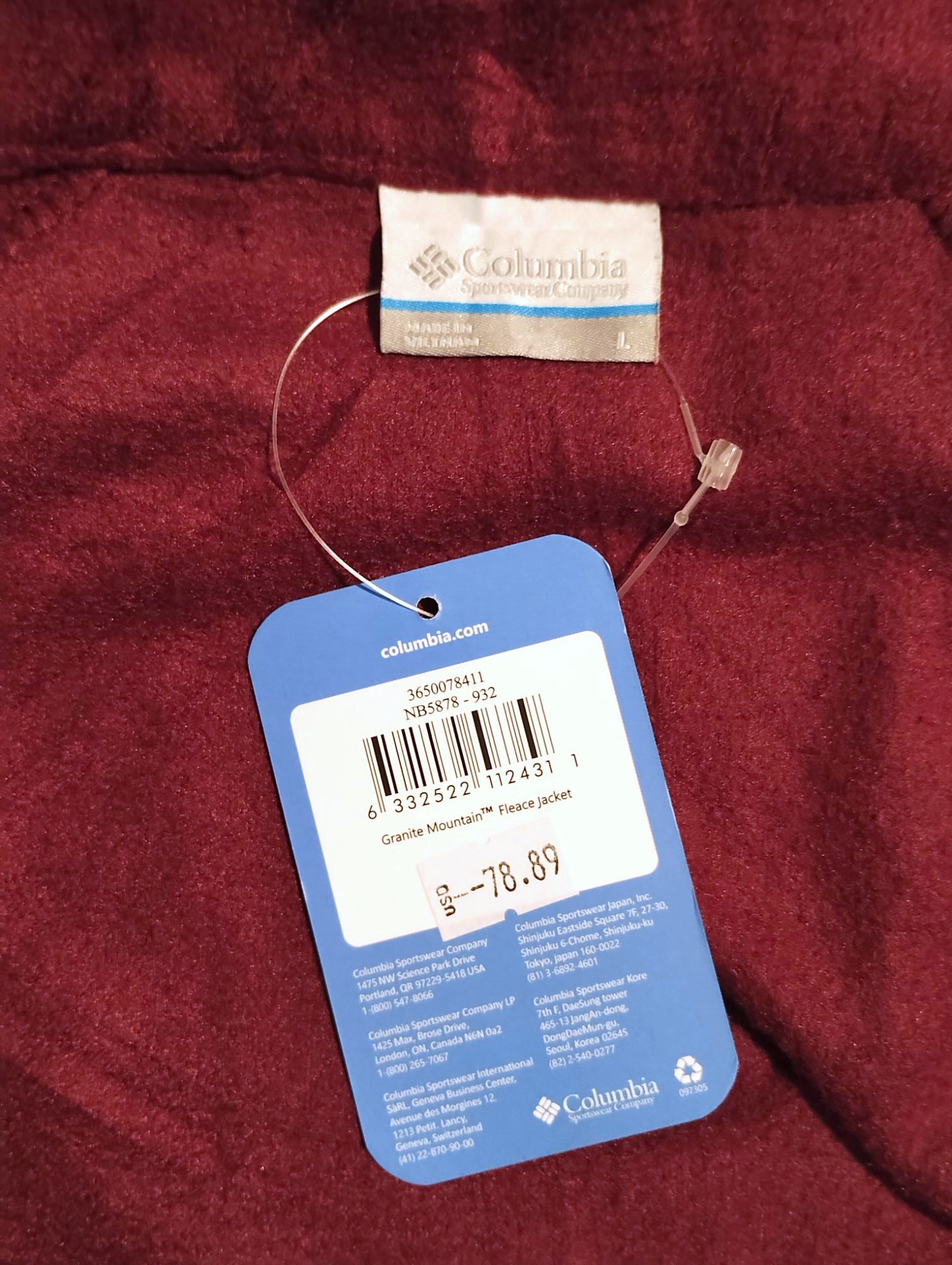 Chamarra Polar Columbia T-L