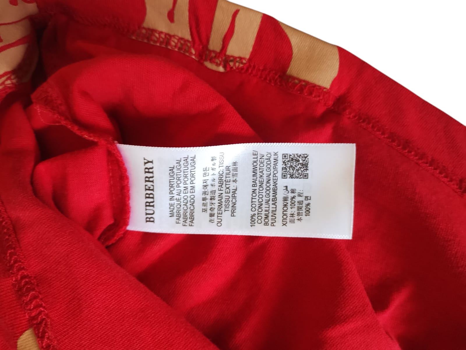 Playera hombre BURBERRY  T-L