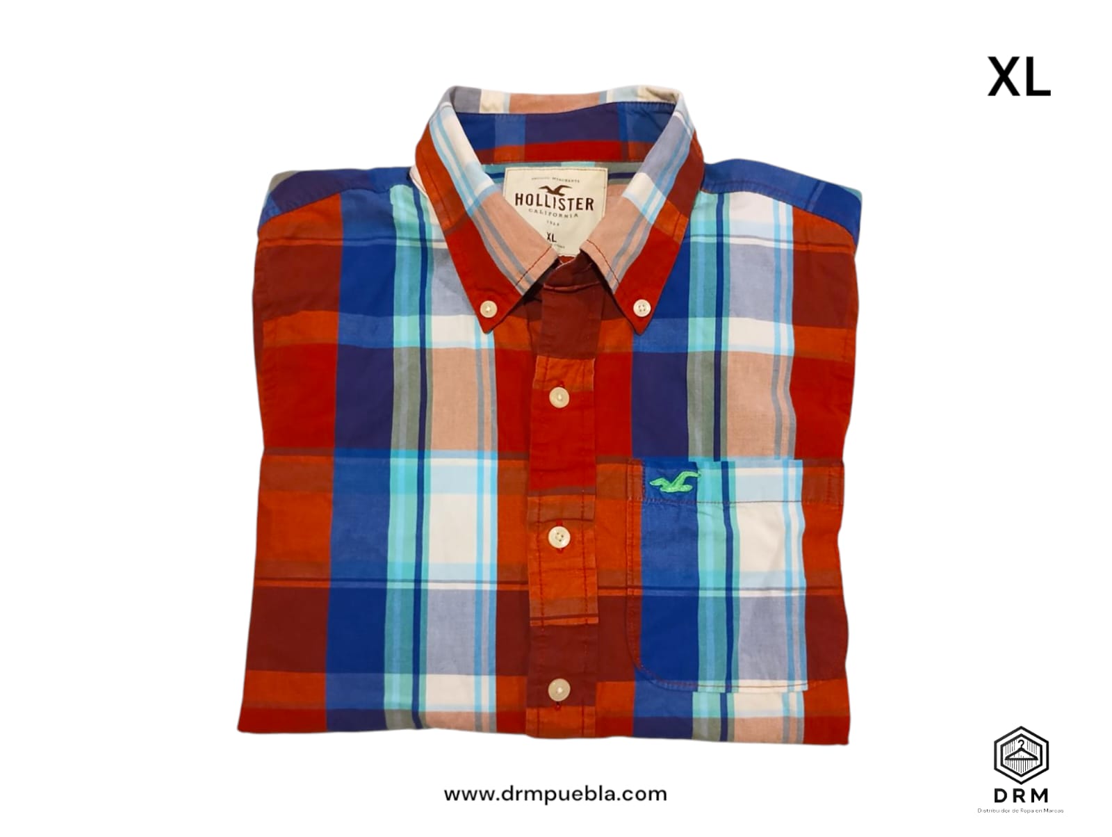 Camisa hombre HOLLISTER T-XL