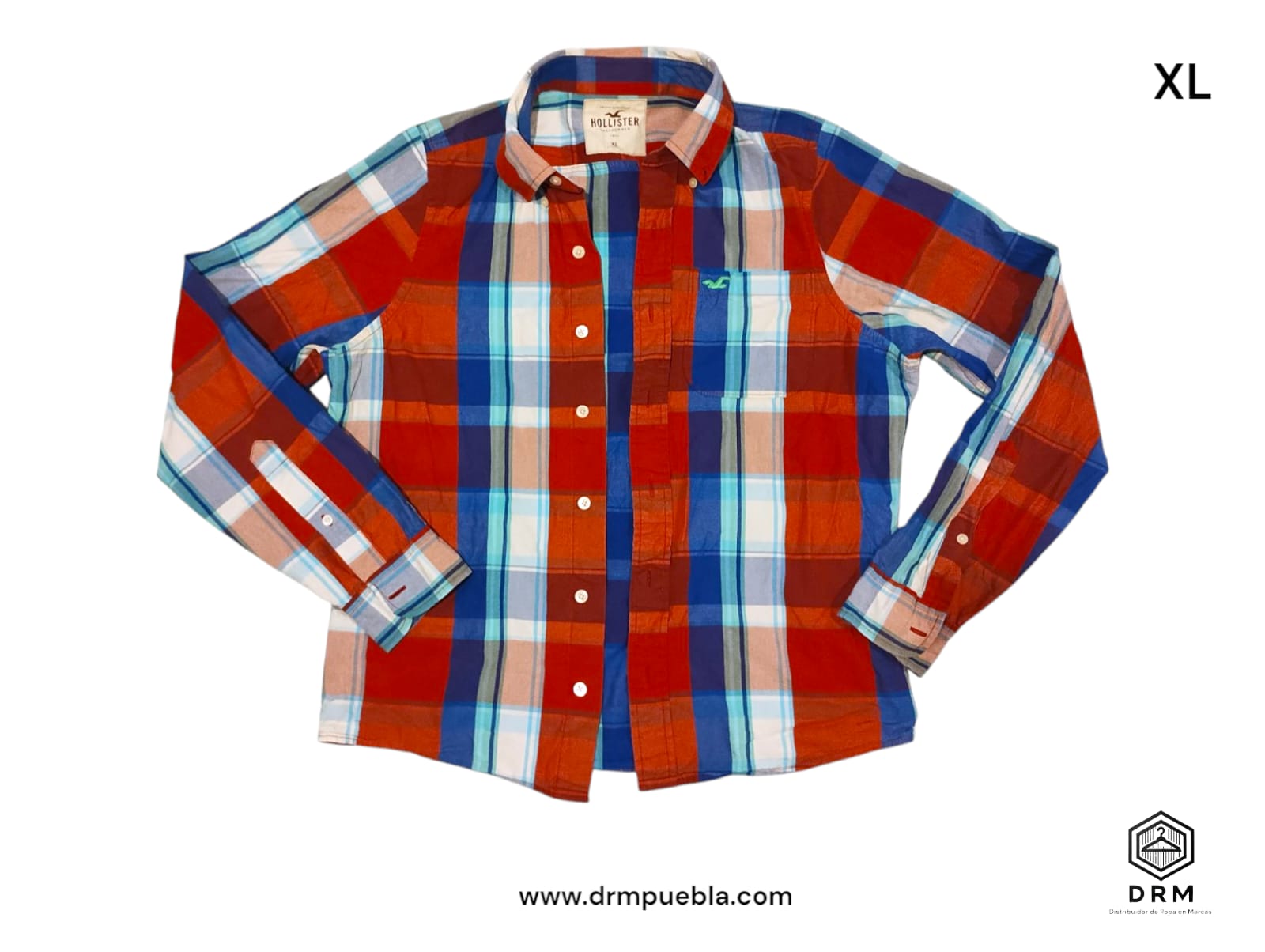 Camisa hombre HOLLISTER T-XL
