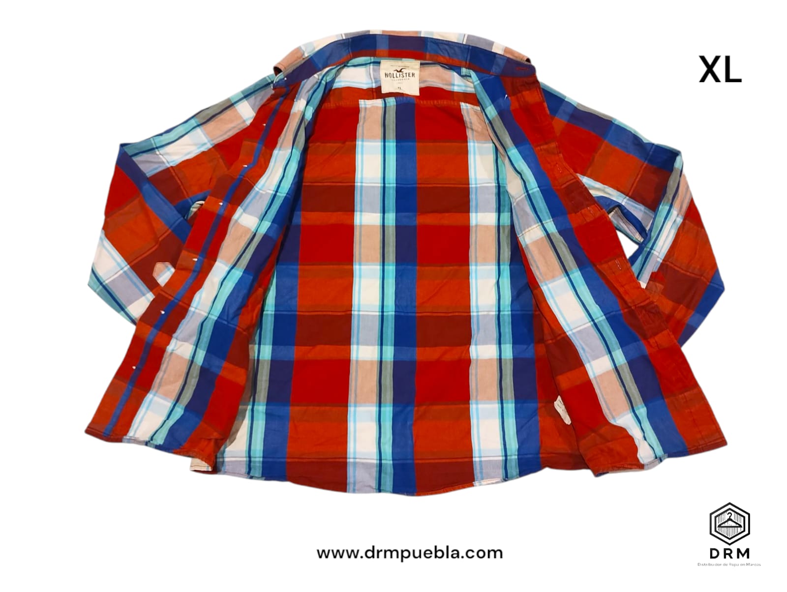 Camisa hombre HOLLISTER T-XL