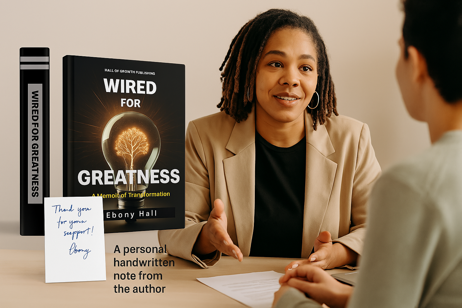 Wired For Greatness Signed Copy and Career Consultation Bundle