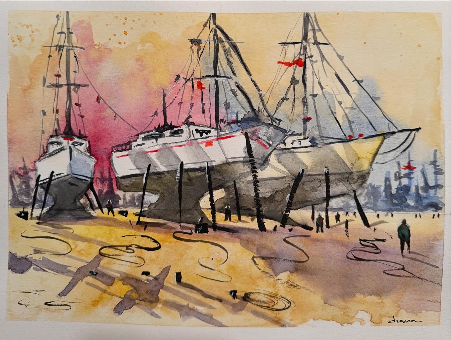 Resting Sails