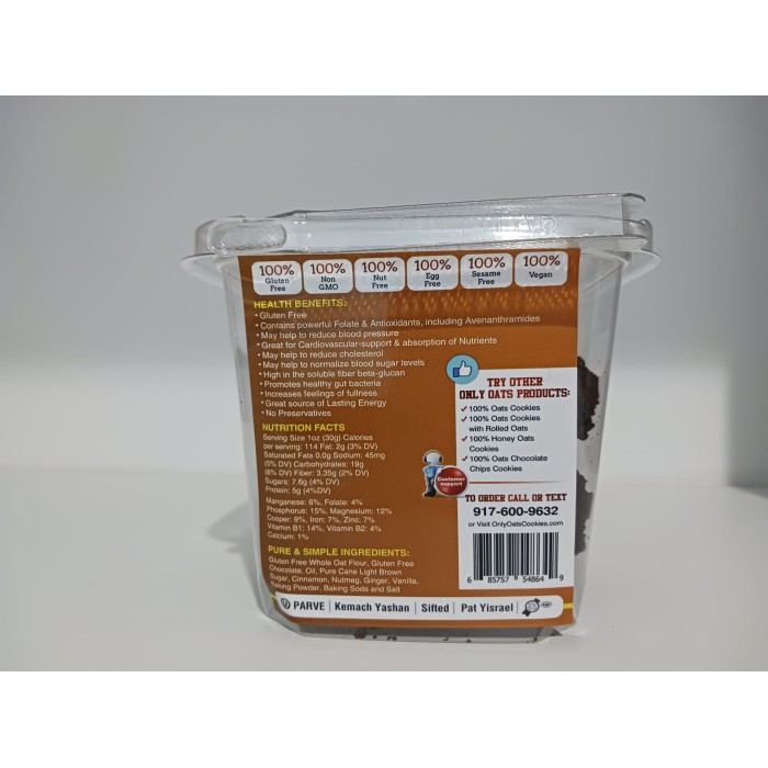 Delicious Chocolate Gluten-Free Oat Cookies