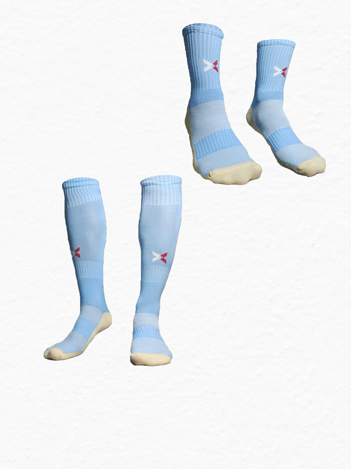 Football and Crew socks (Pack of 10)
