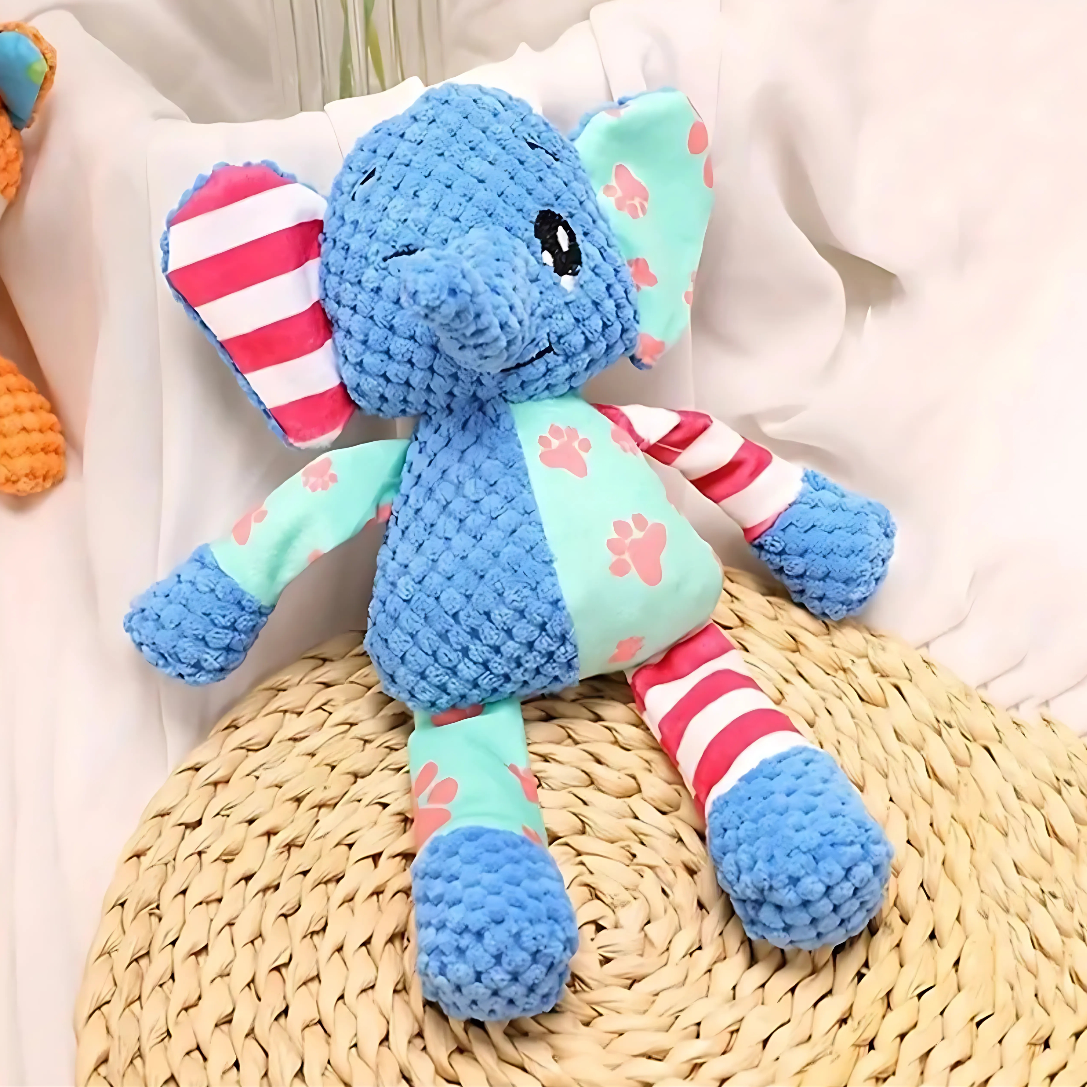 Peluche Interattivo a Forma di Cane🐶 ed Elefante🐘