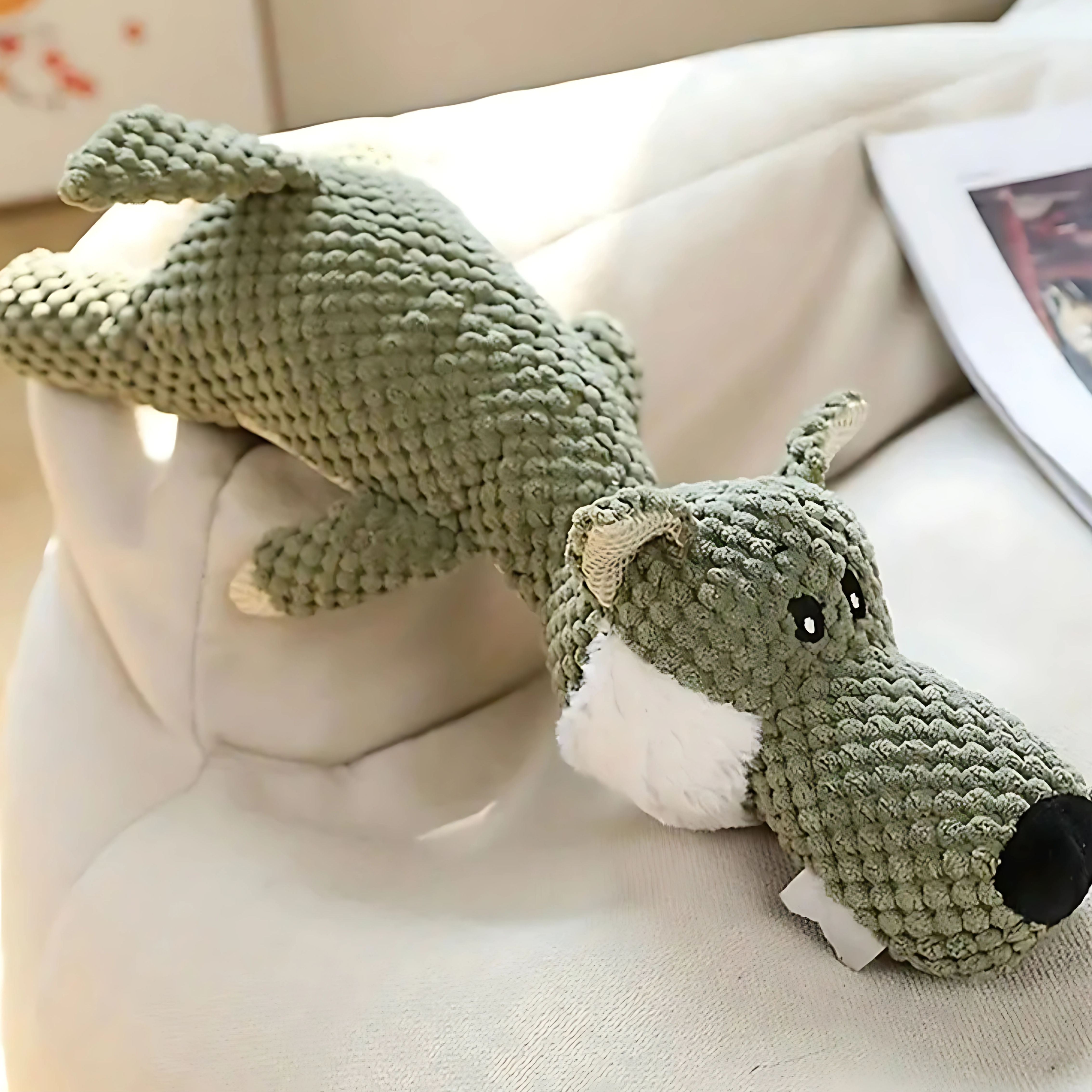 Peluche Interattivo a Forma di Leone🦁, Elefante🐘e Lupo🐺