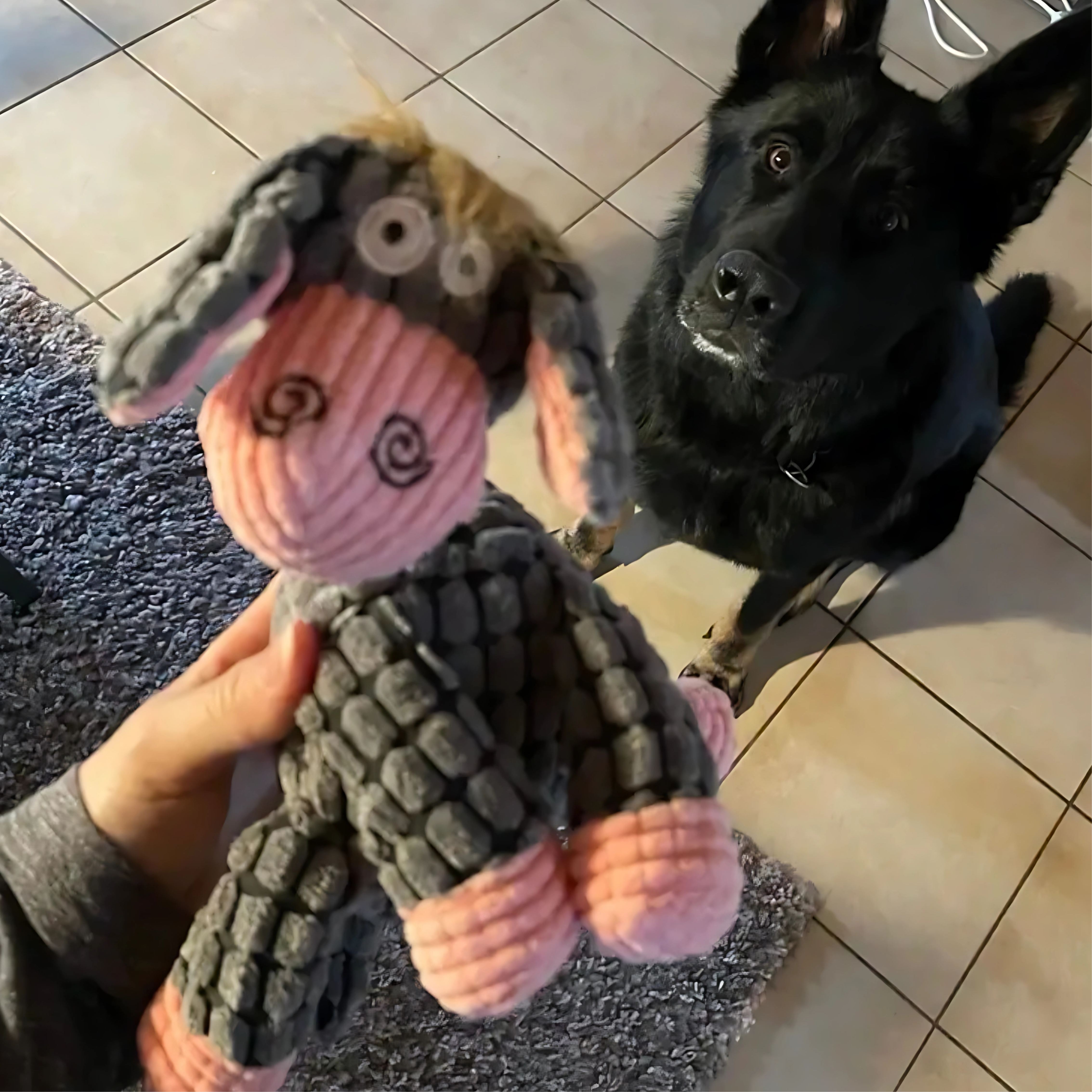 Peluche Interattivi a Forma di Cane🐶, Asino🦓 e Mucca🐮