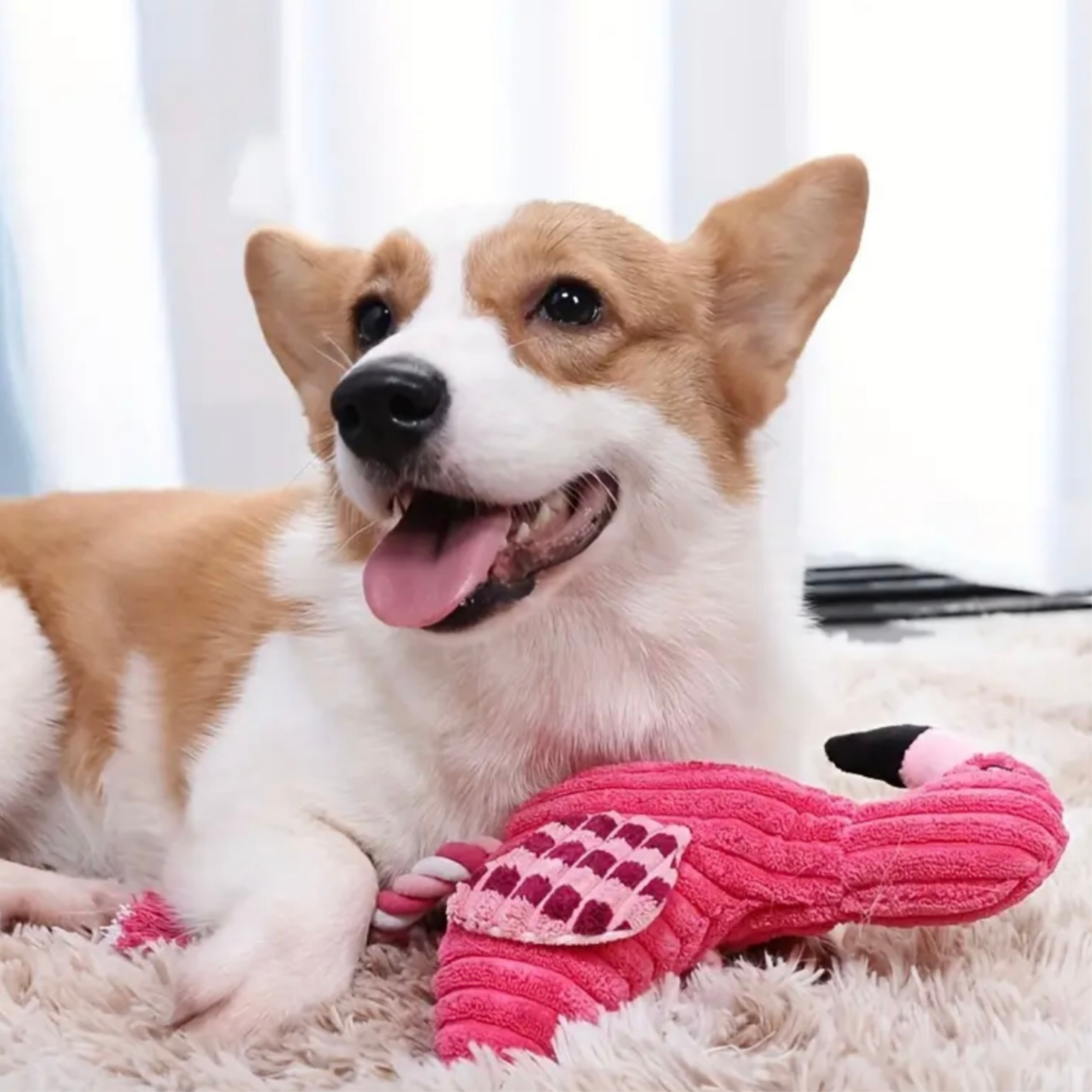 Peluche Interattivo a Forma di Fenicottero🦩