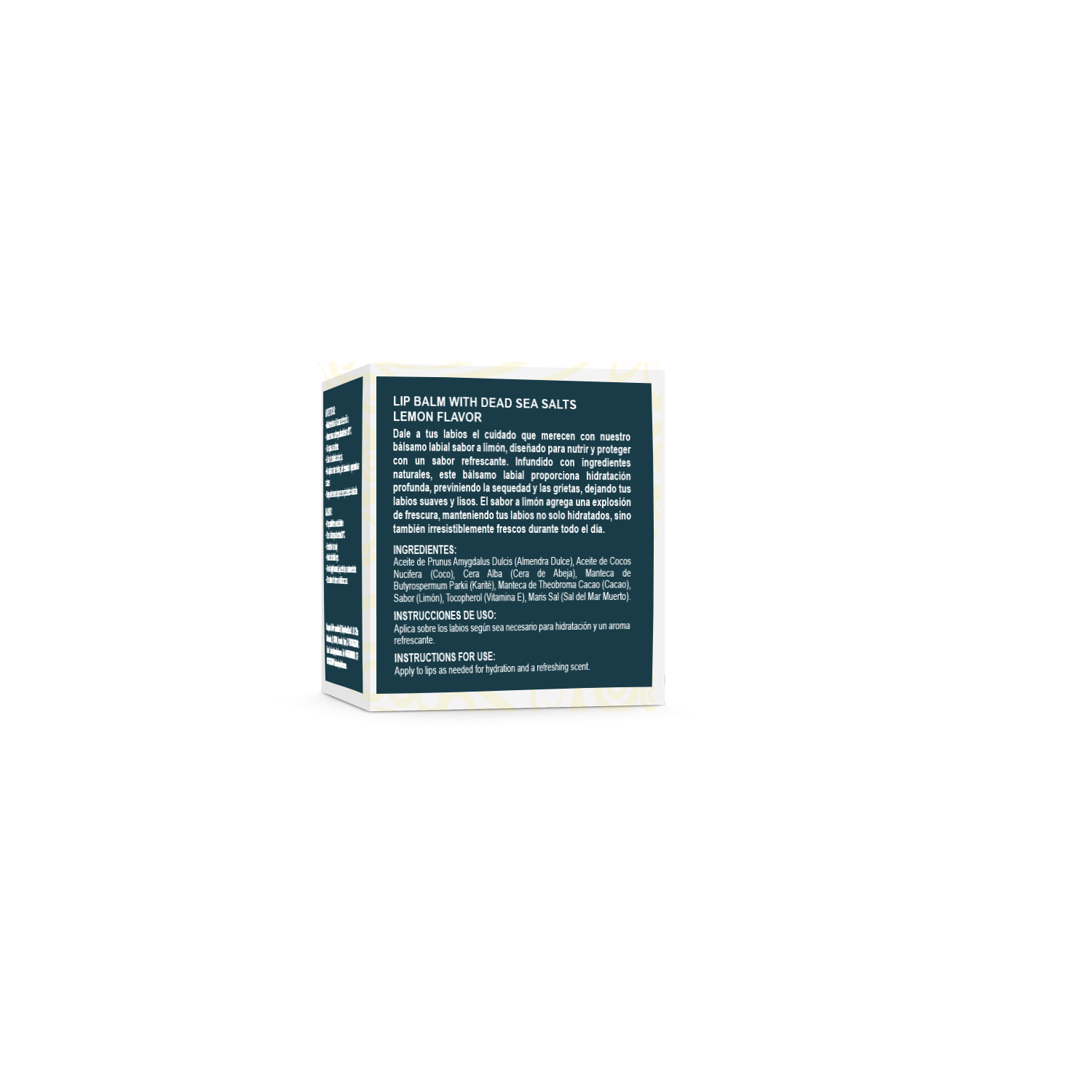 Lip Balm with Dead Sea Salts