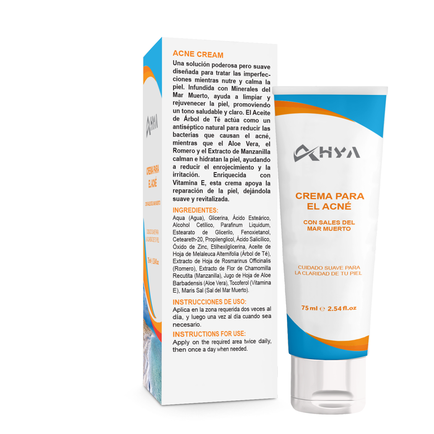 Acne Cream with Dead Sea Salts