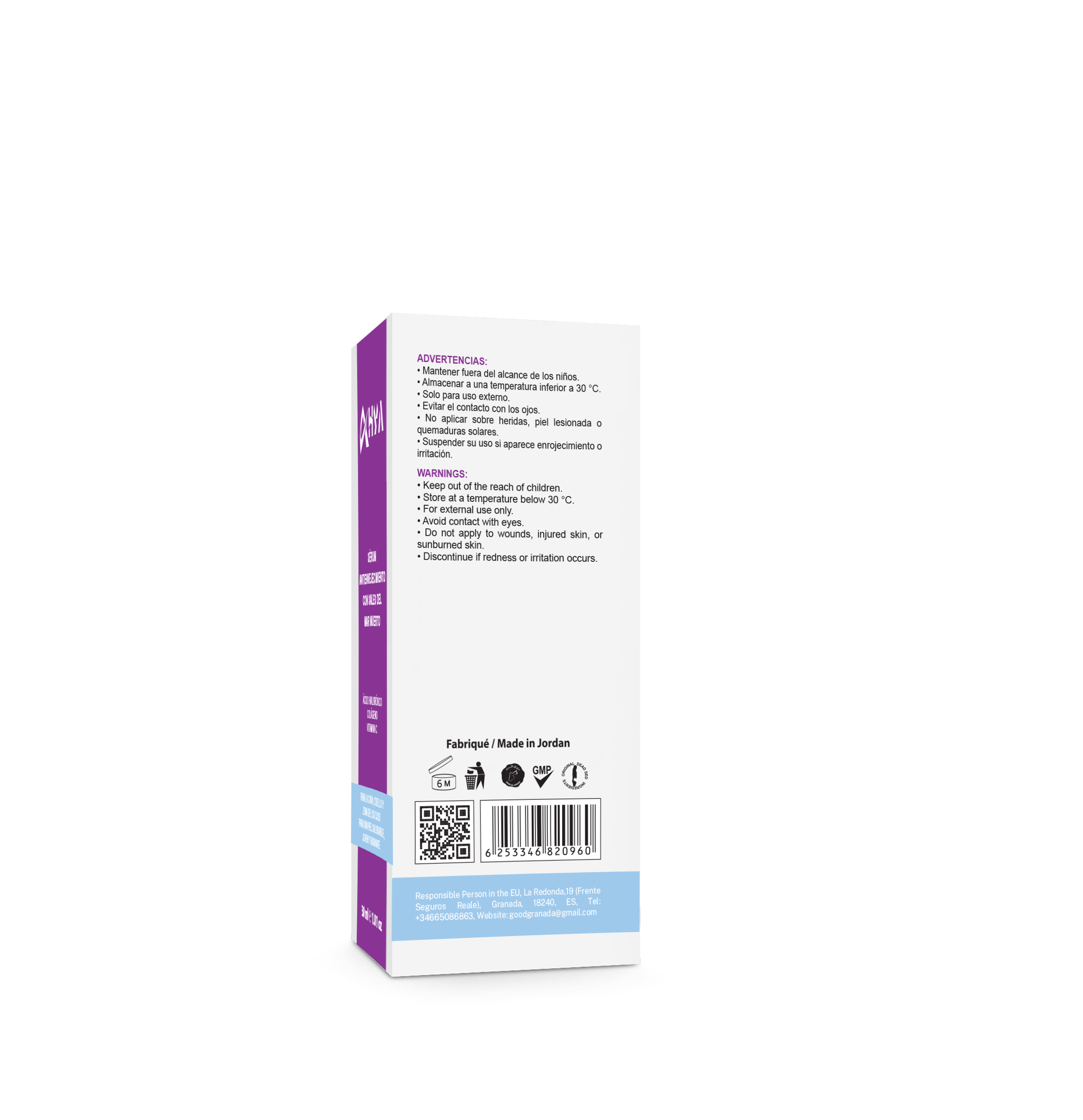 Anti-Aging Serum with Dead Sea Salts