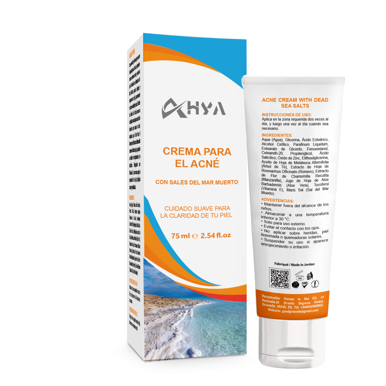 Acne Cream with Dead Sea Salts