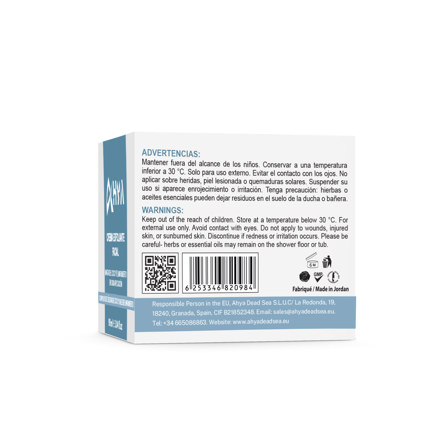 Facial Scrub Cream With Coconut 