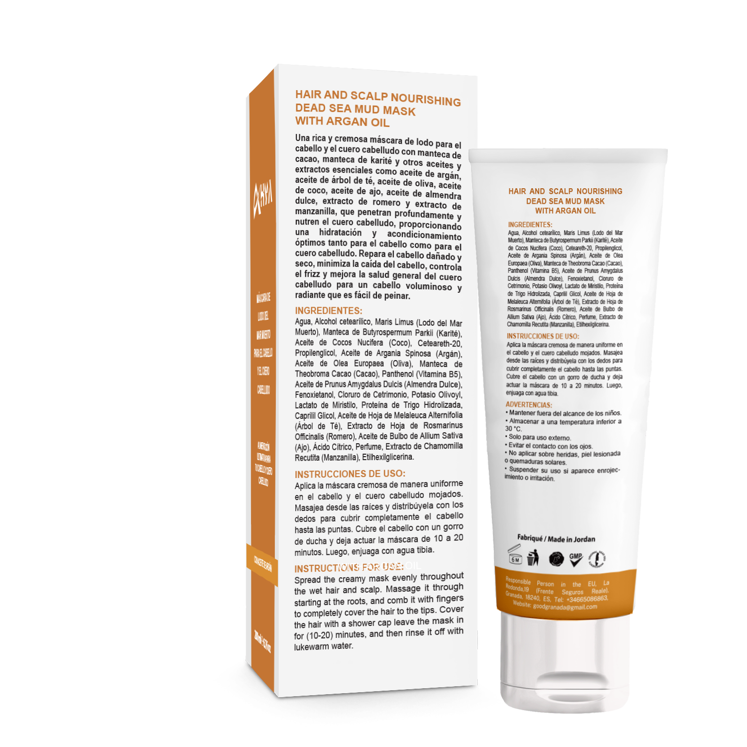 Hair and Scalp Nourishing Dead Sea Mud Mask