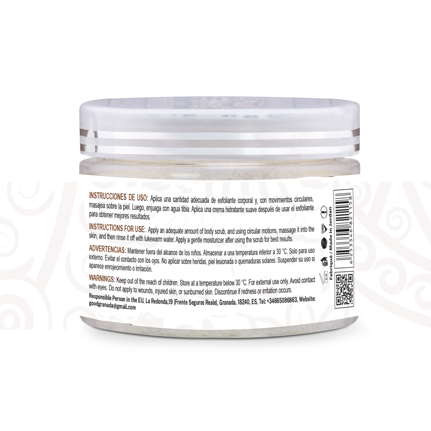 Dead Sea Salt & Mud Body Scrub