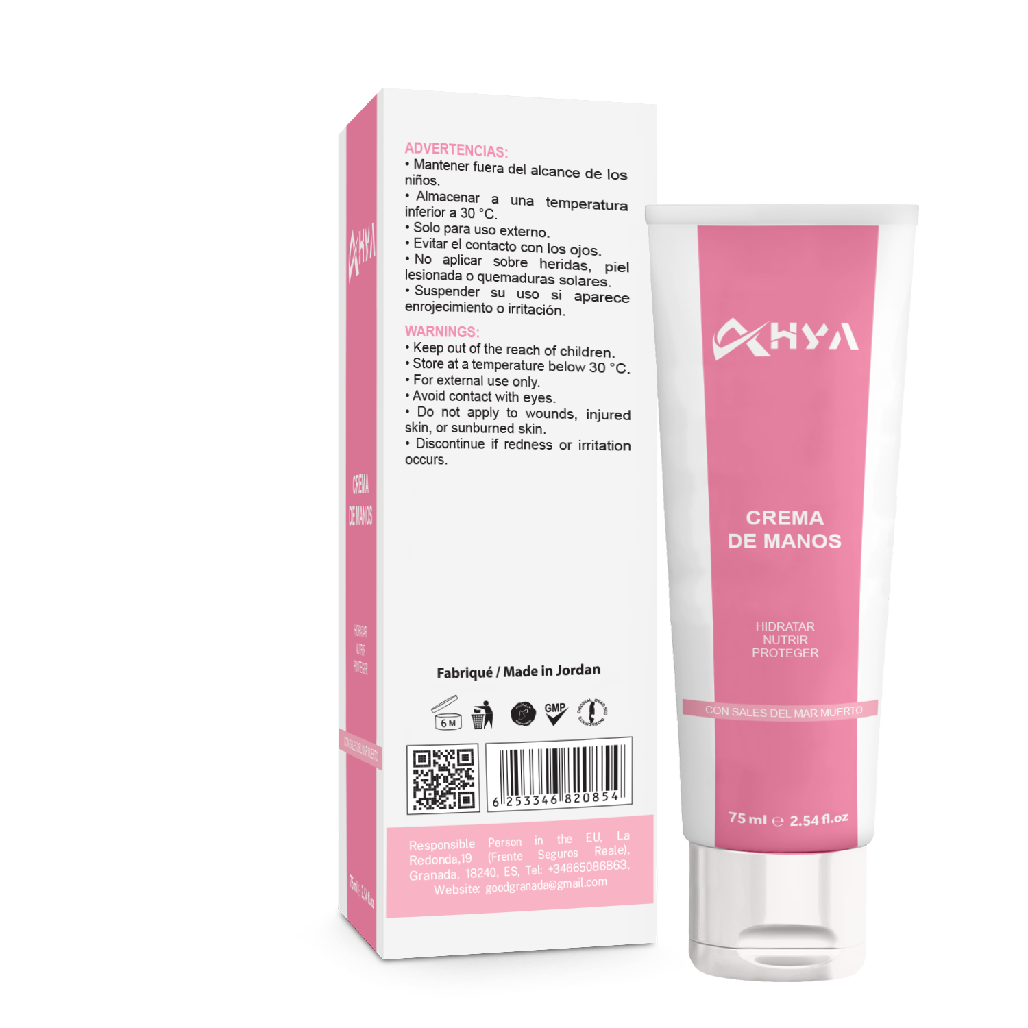 Hand Cream with Dead Sea Salts